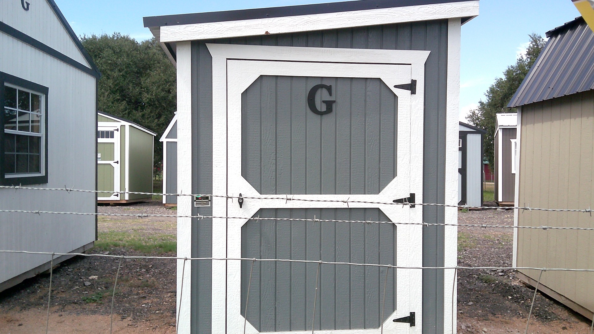 6x12 Mini Shed at Hill  Top Sales