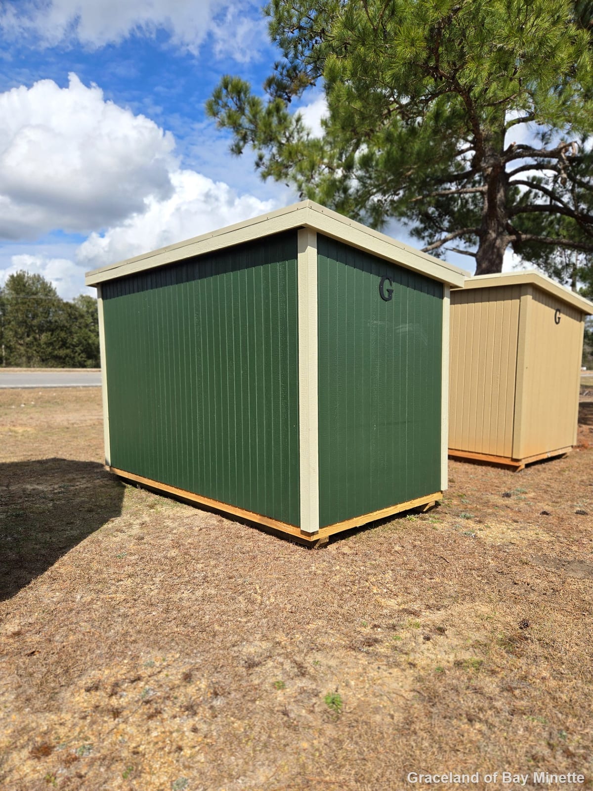6x12 Mini Shed at Graceland of Bay Minette