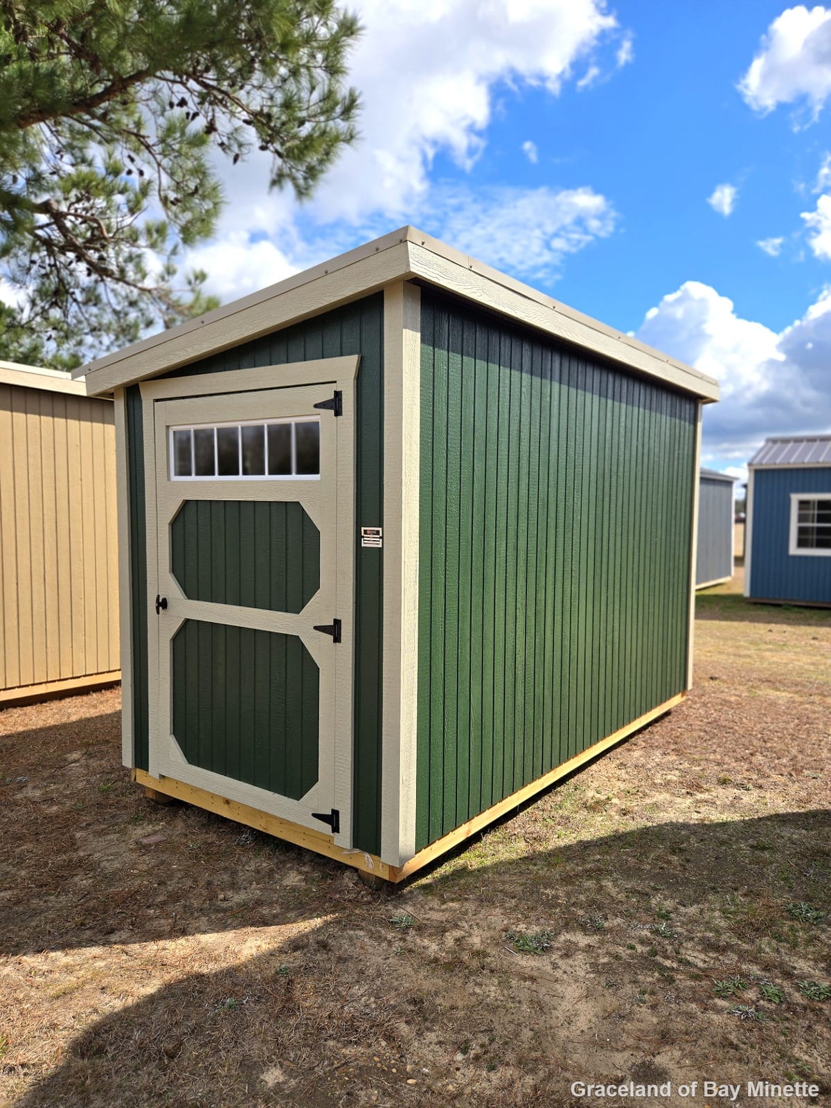 6x12 Mini Shed at Graceland of Bay Minette