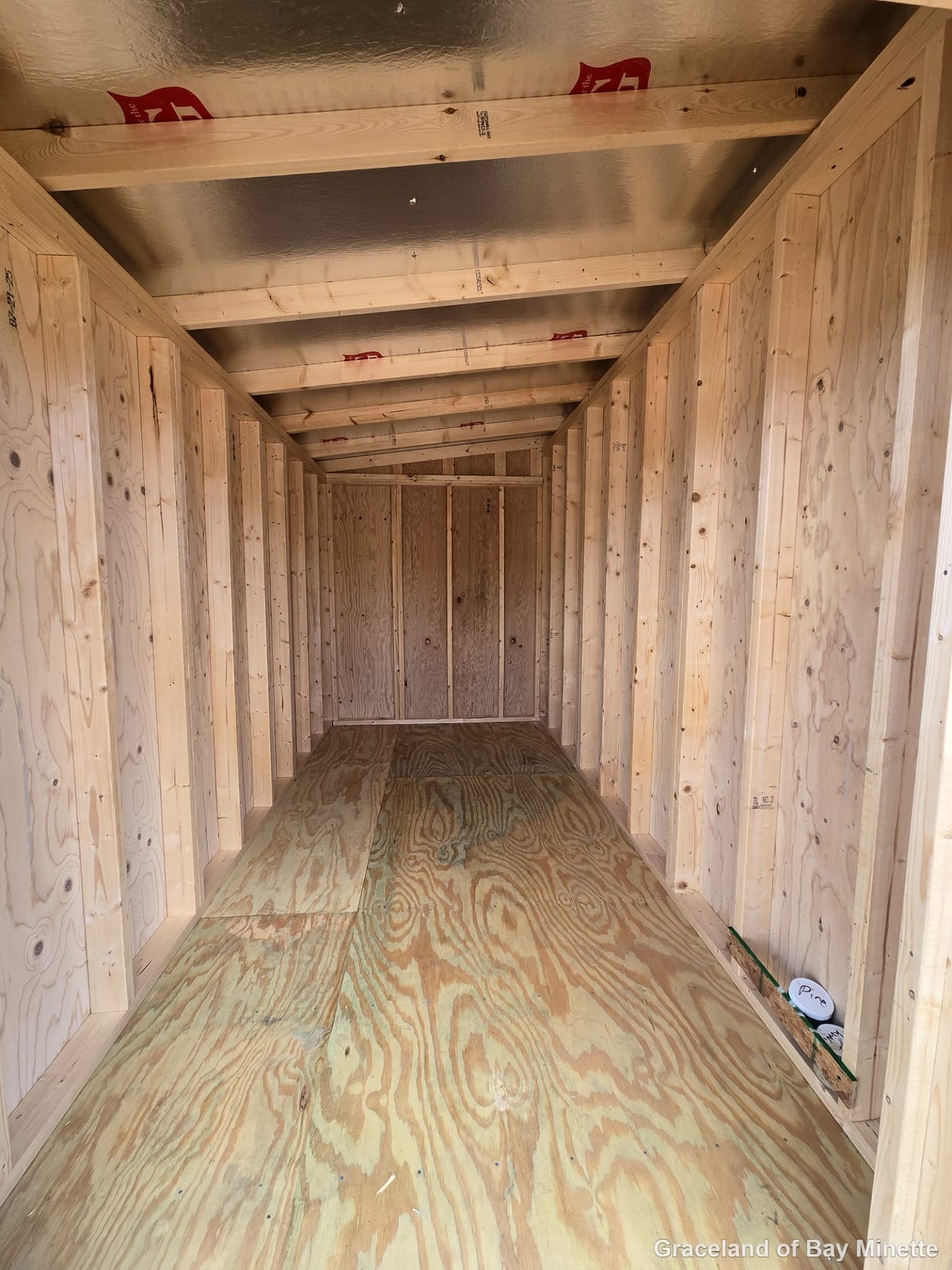 6x12 Mini Shed at Graceland of Bay Minette