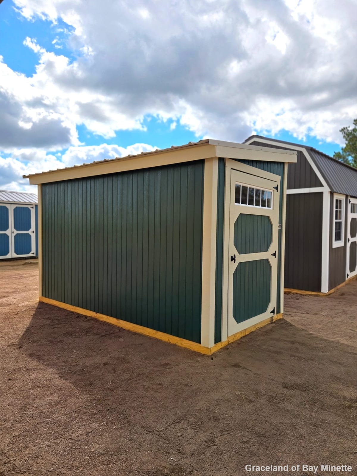 6x12 Mini Shed at Graceland of Bay Minette