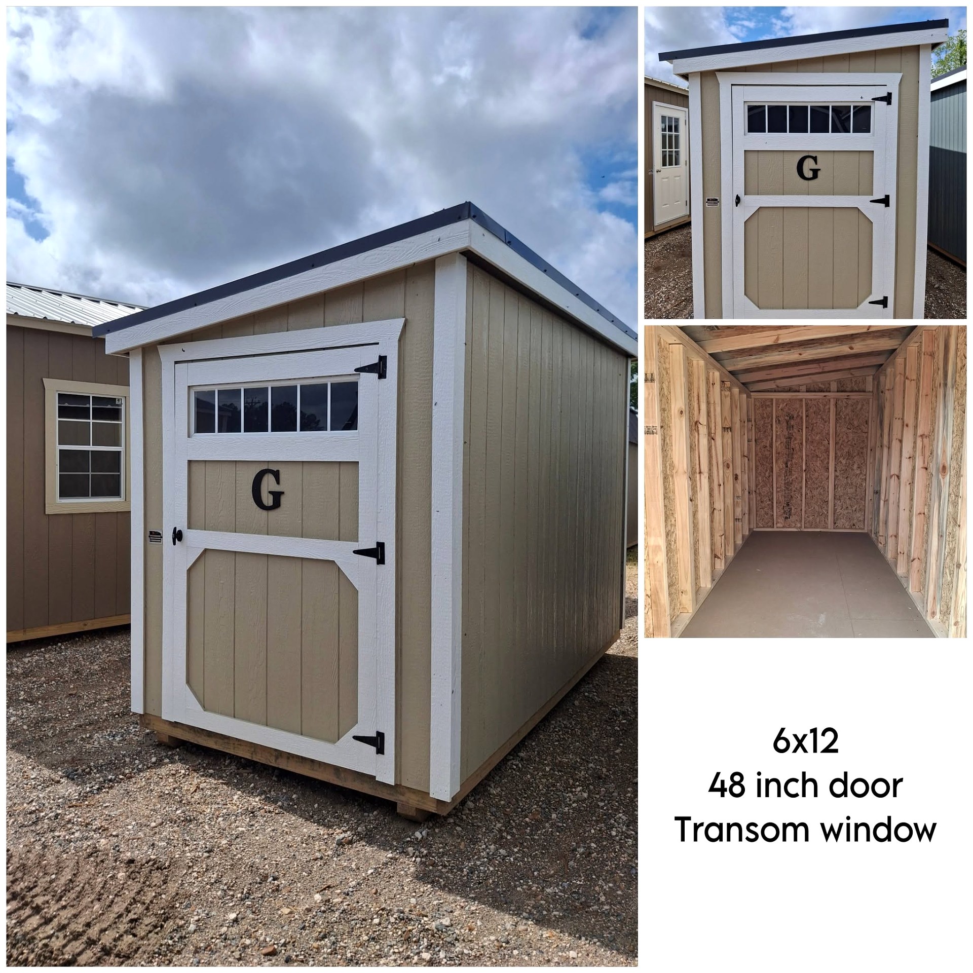 6x12 Mini Shed at Kirbyville Lot - Essex Bros