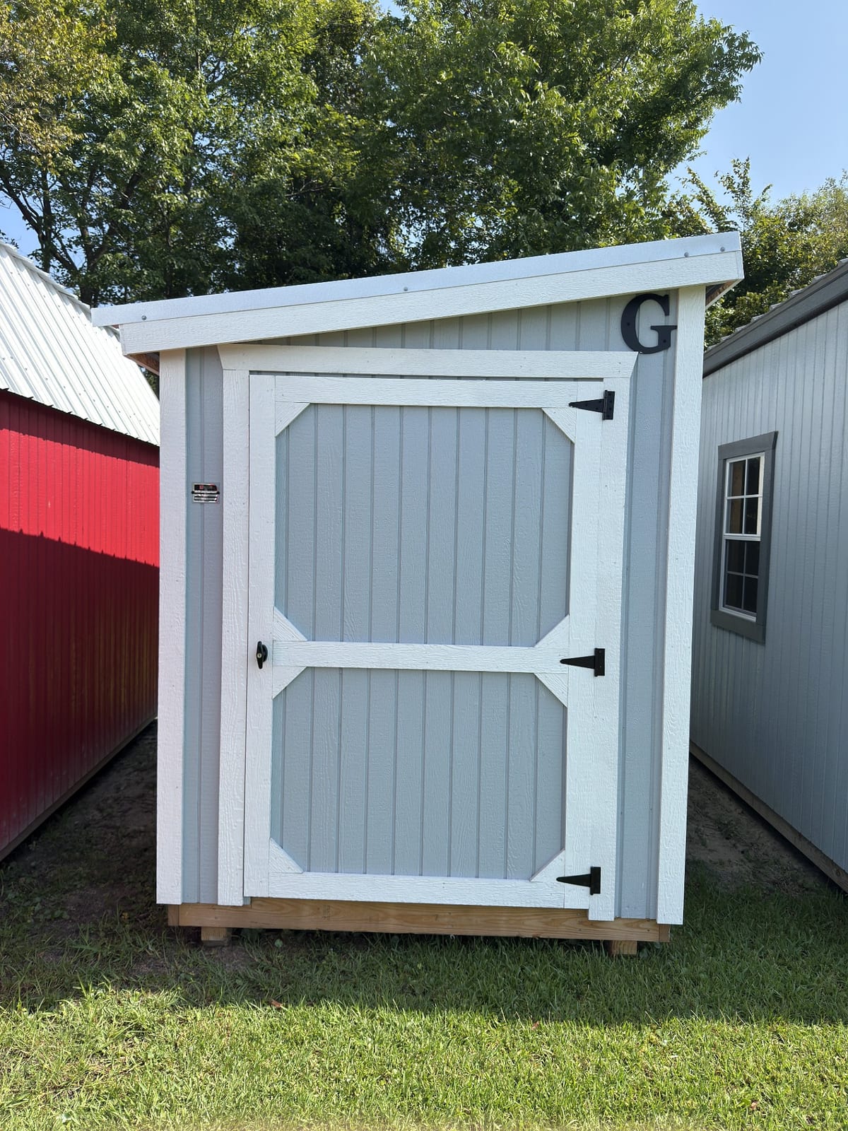 6x12 Mini Shed at Toler's Coastal Structures - Newport