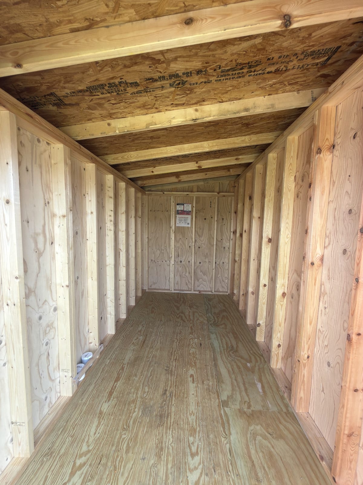 6x12 Mini Shed at Toler's Coastal Structures - Newport