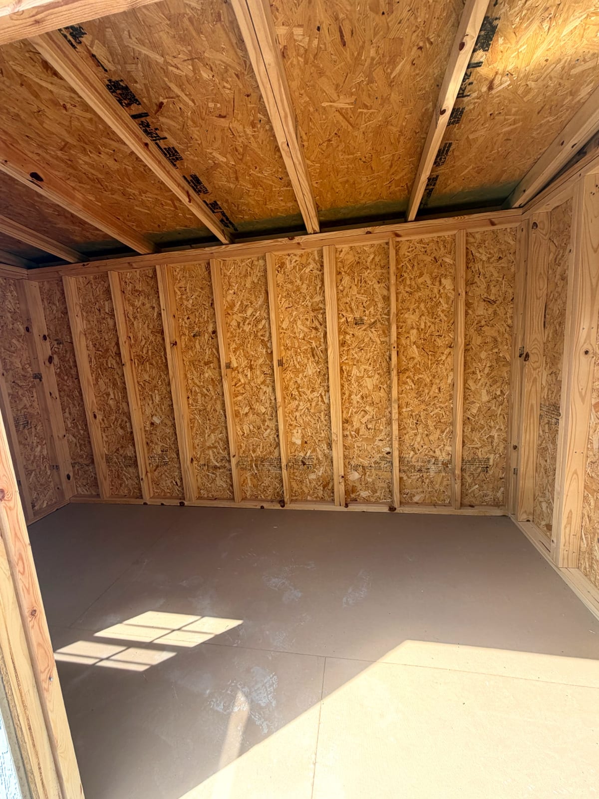 6x12 Mini Shed at Tyler Lot- ETX Steel Tyler