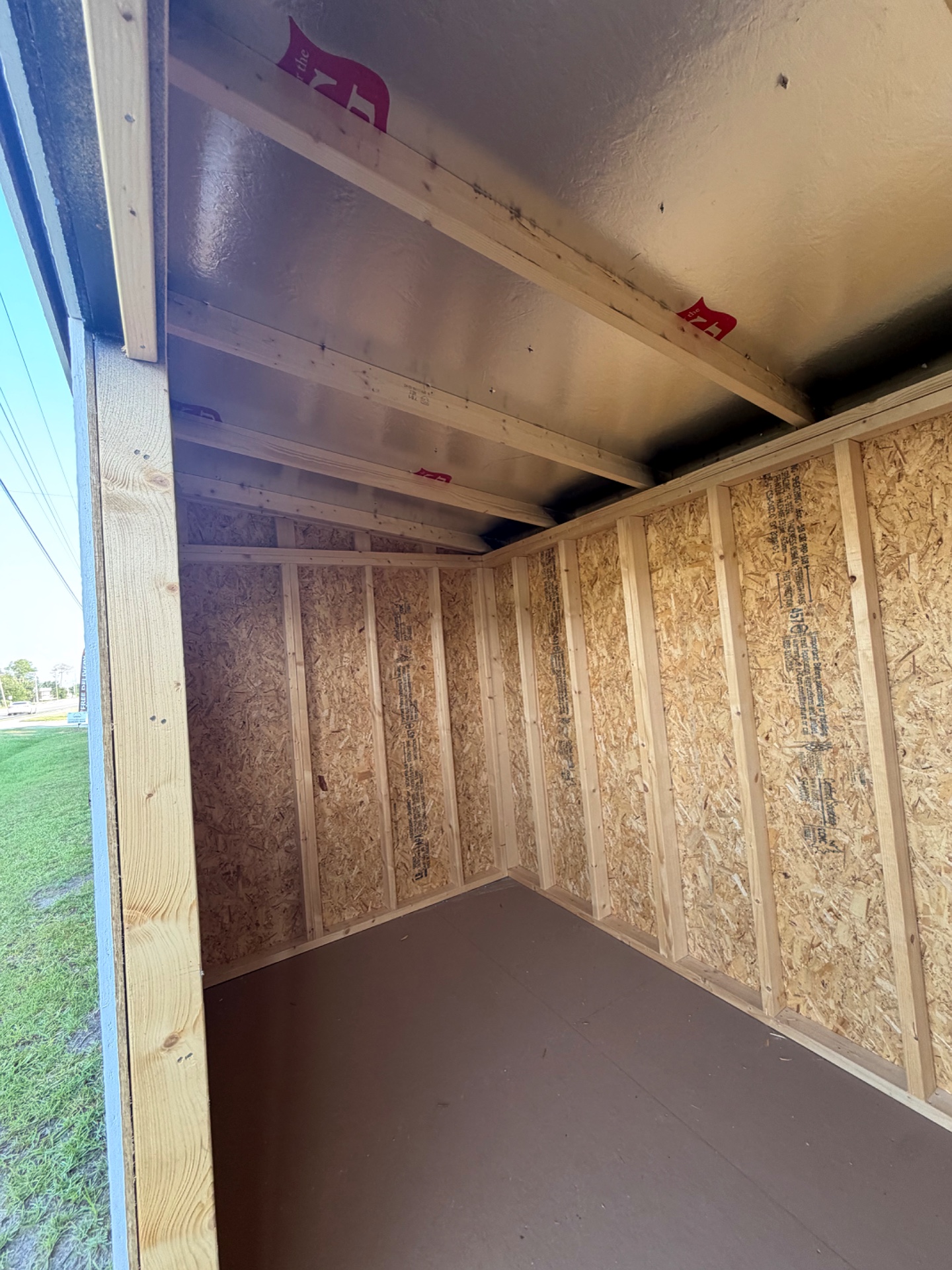 6x12 Mini Shed at Willis Buildings