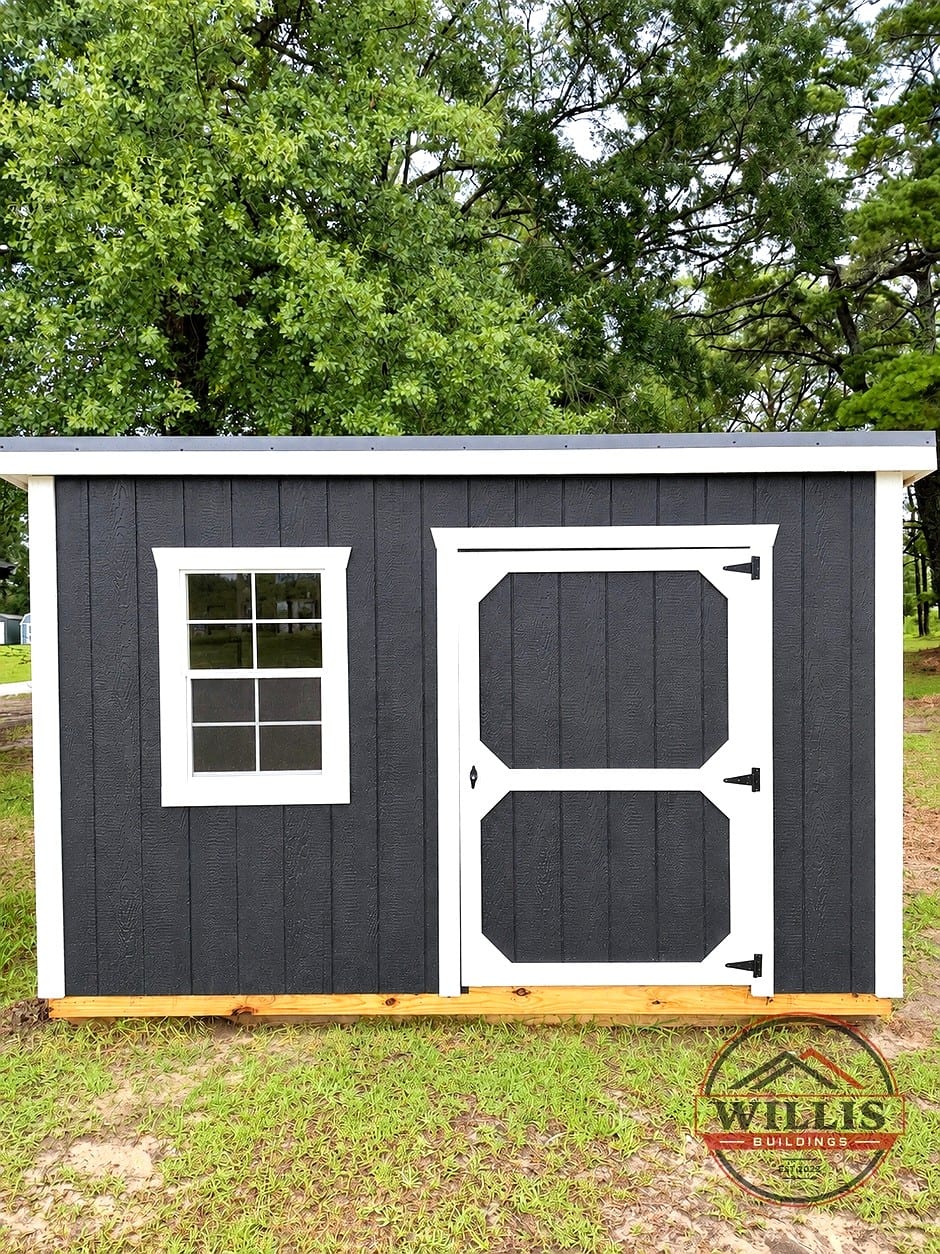 6x12 Mini Shed at Willis Buildings