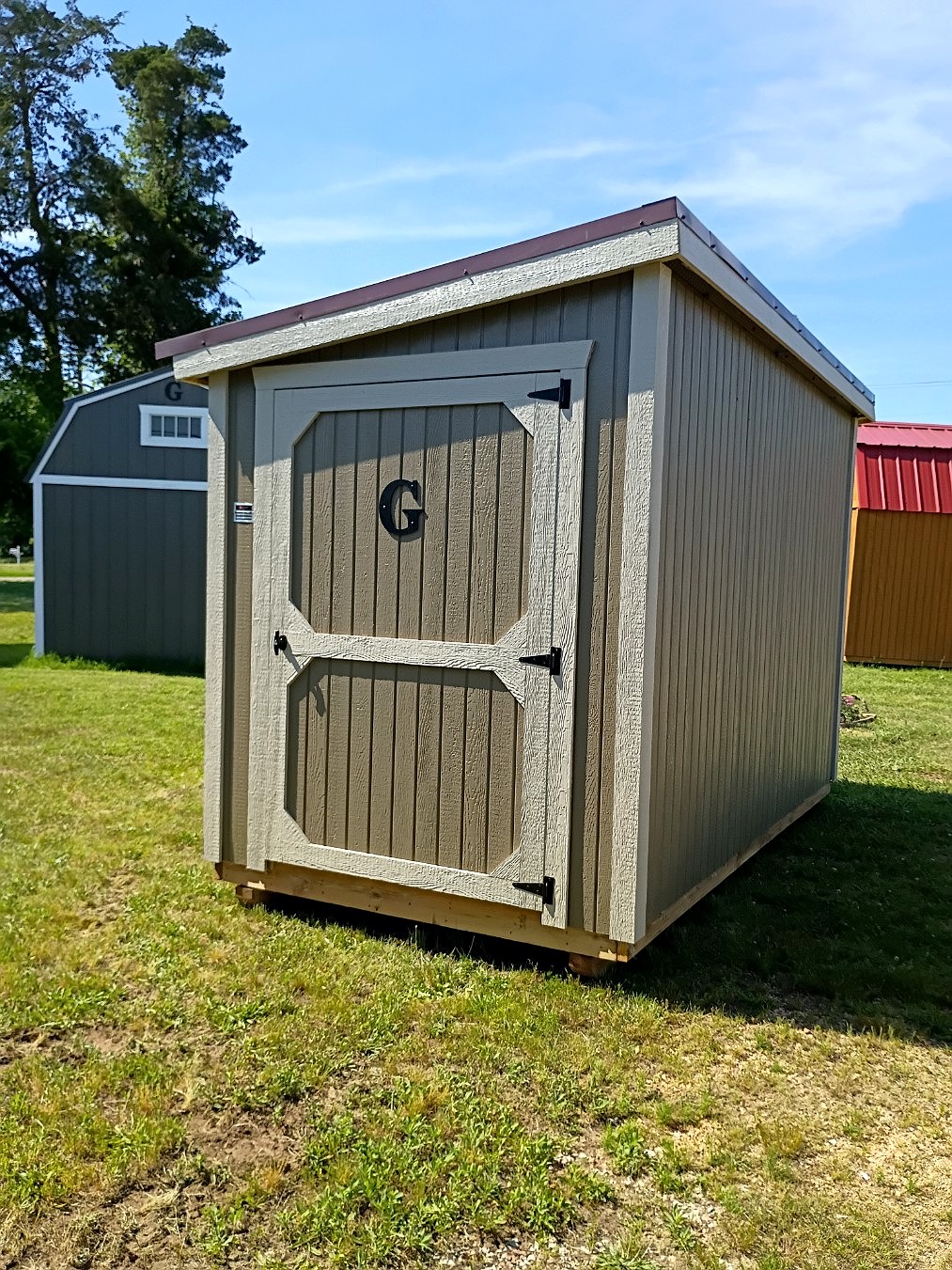 6x12 Mini Shed at Jimmy's Portable Buildings of Savannah, TN