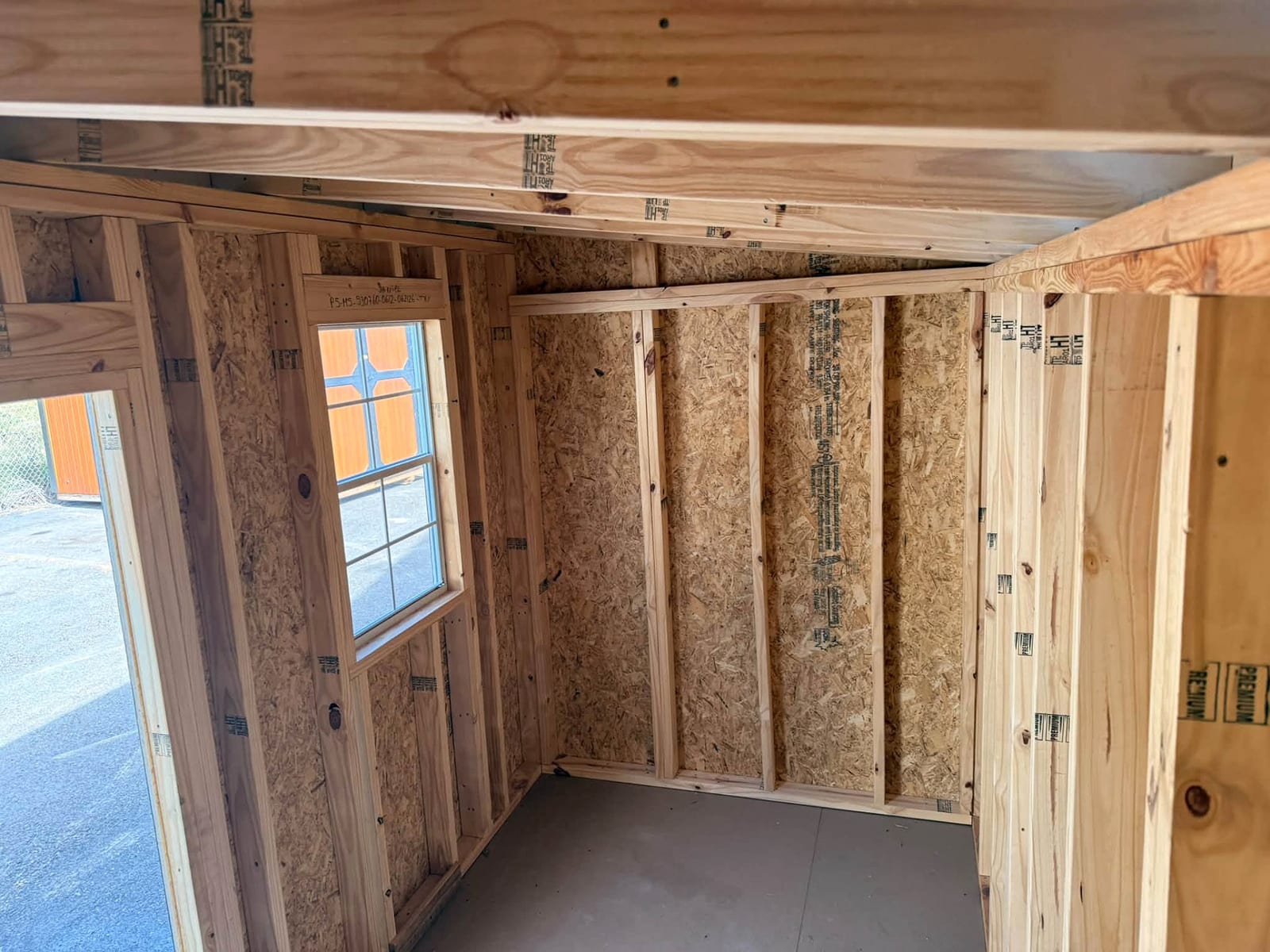 6x12 Mini Shed at Hill  Top Sales