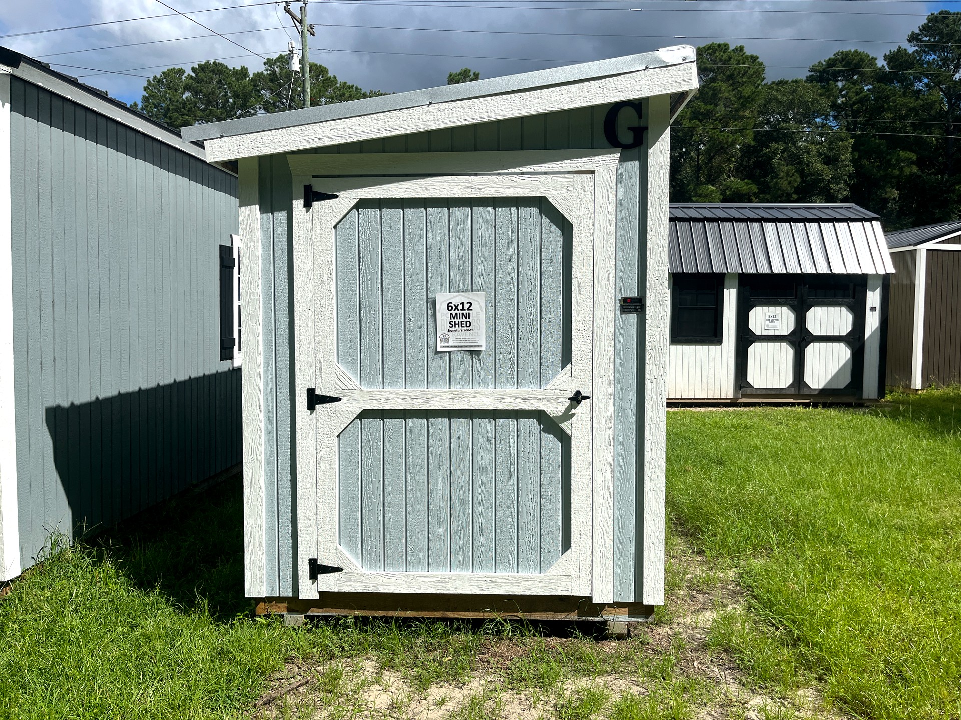 6x12 Mini Shed at Portable Buildings of Ravenel