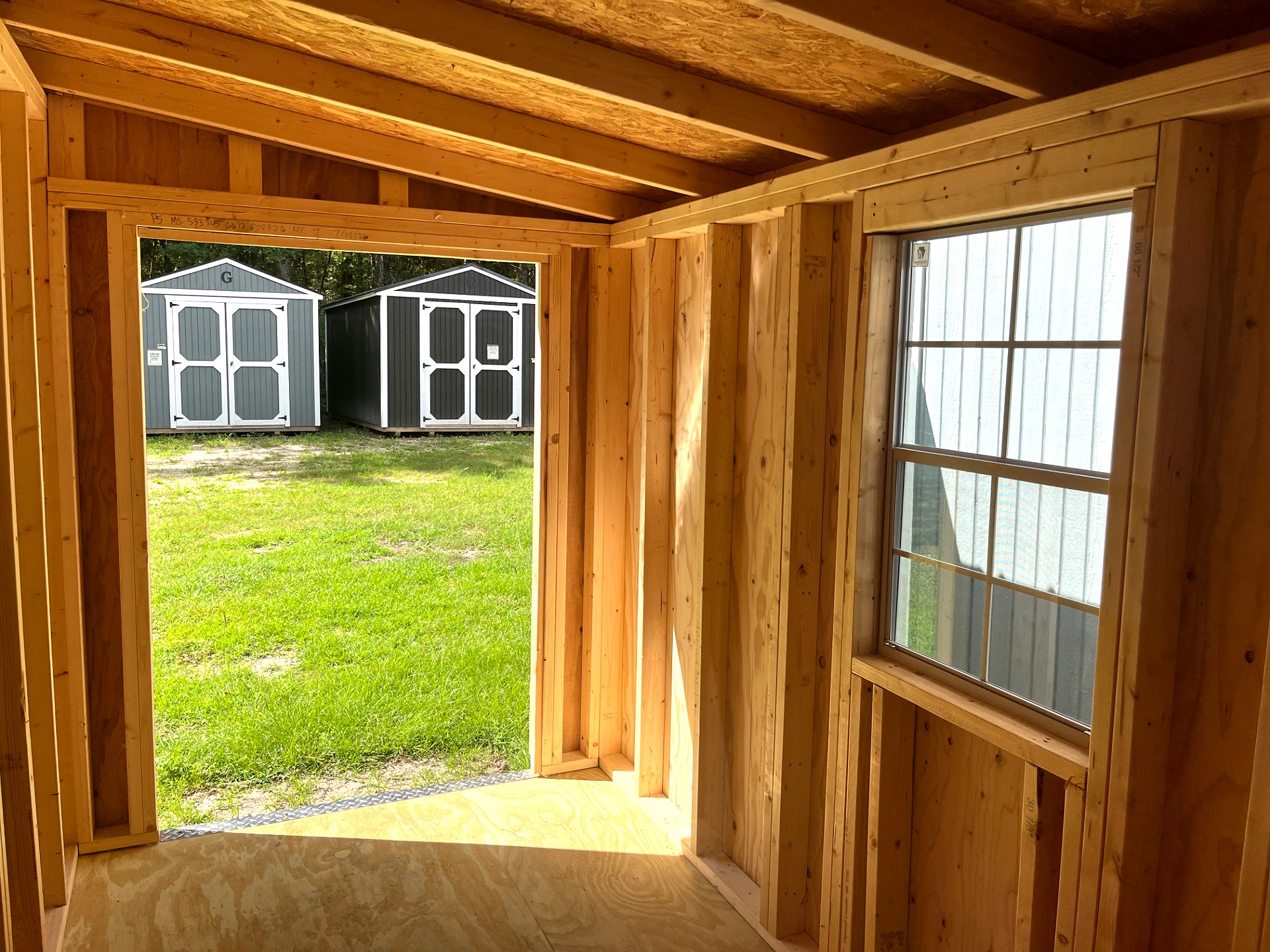 6x12 Mini Shed at Portable Buildings of Ravenel