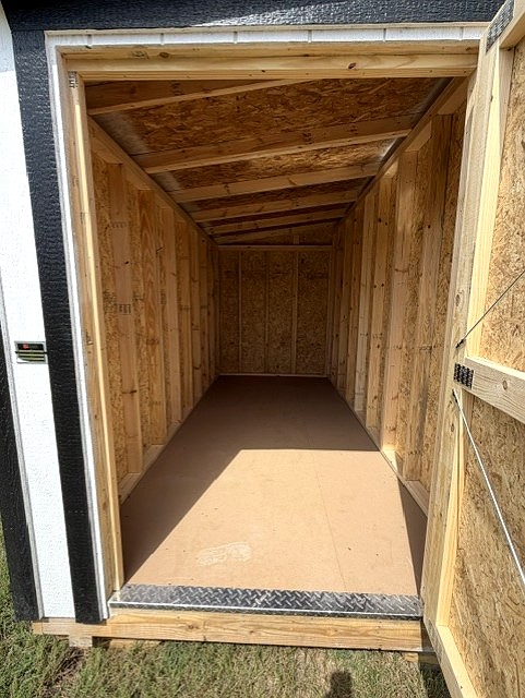 6x12 Mini Shed at Truesite Portable Buildings