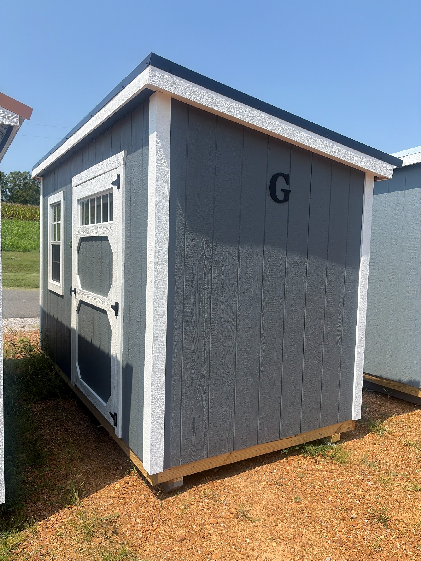 6x12 Mini Shed at Jimmy's Portable Buildings of Savannah, TN