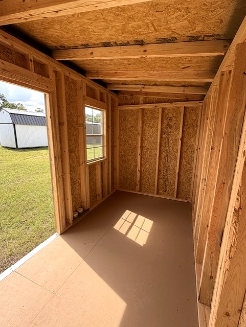 6x12 Mini Shed at Truesite Portable Buildings