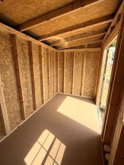 6x12 Mini Shed at Truesite Portable Buildings