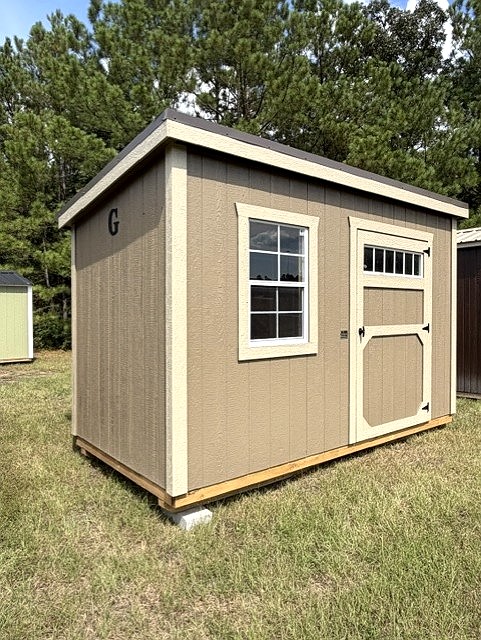 6x12 Mini Shed at Truesite Portable Buildings