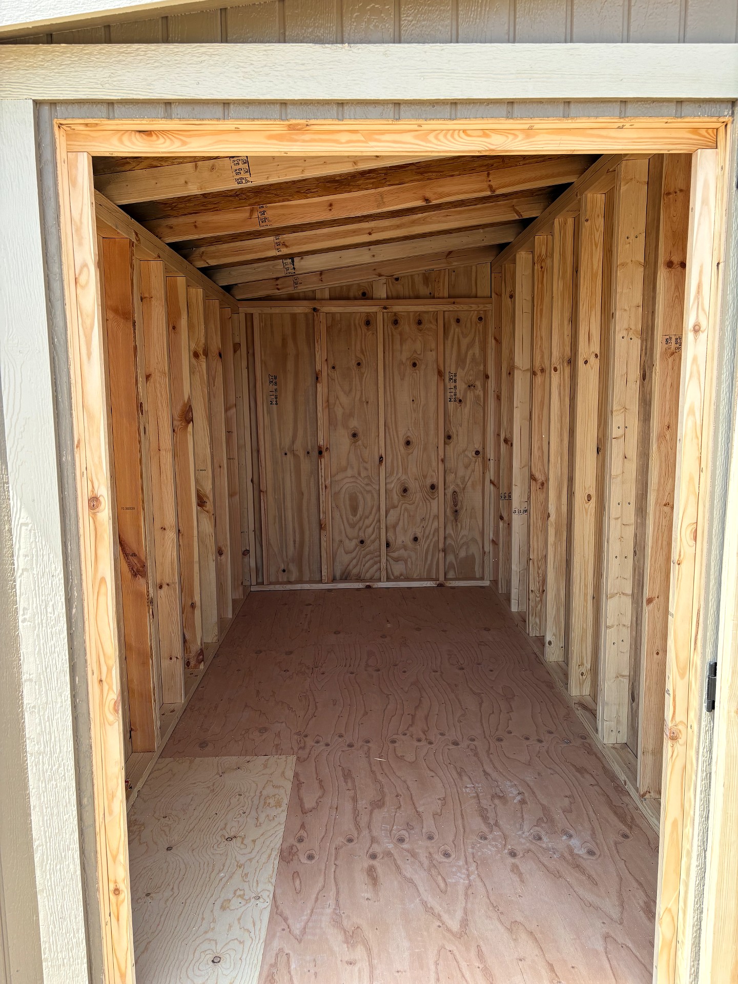 6x12 Mini Shed at Graceland Portable Buildings of Lubbock