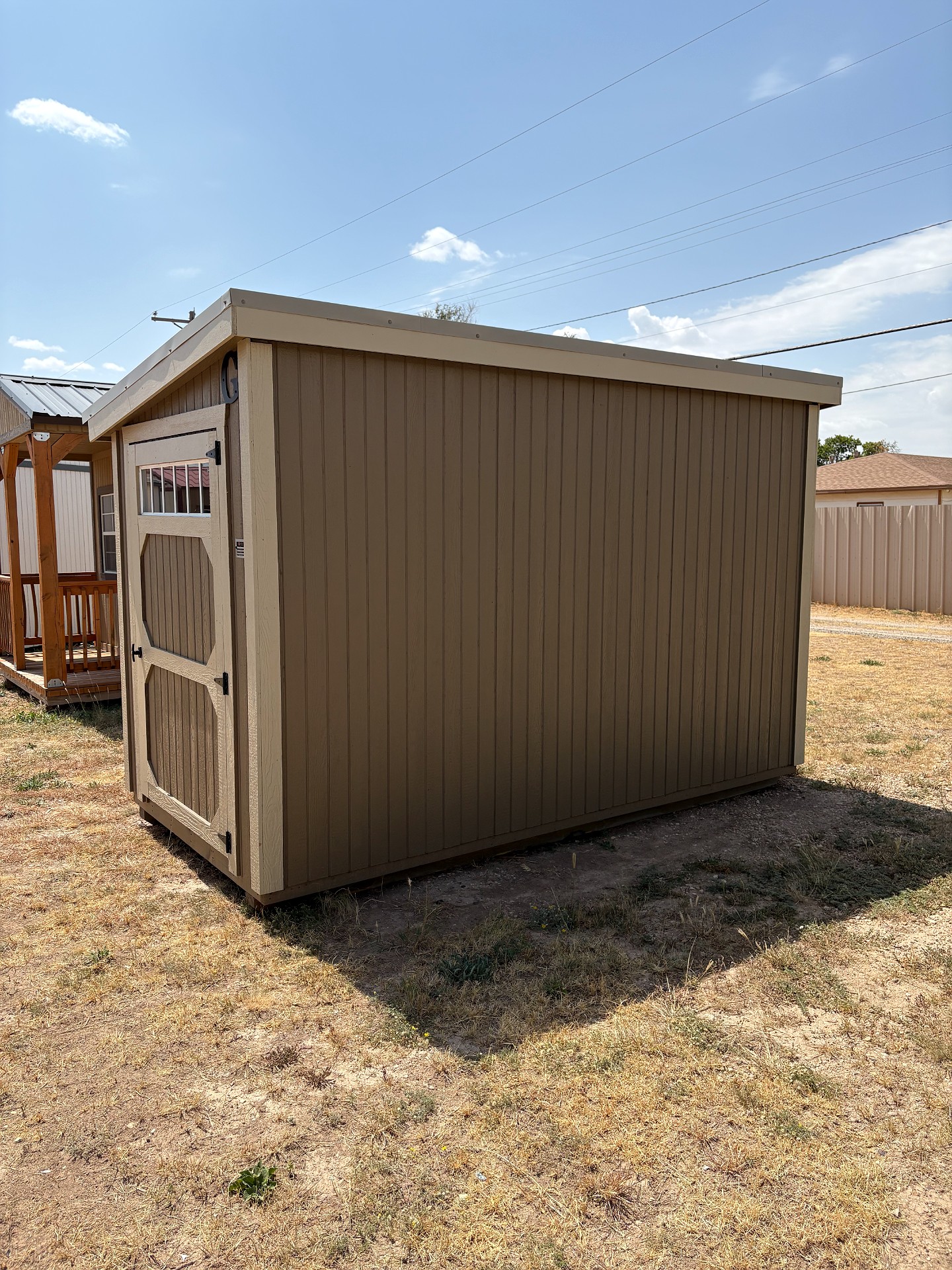 6x12 Mini Shed at Graceland Portable Buildings of Lubbock