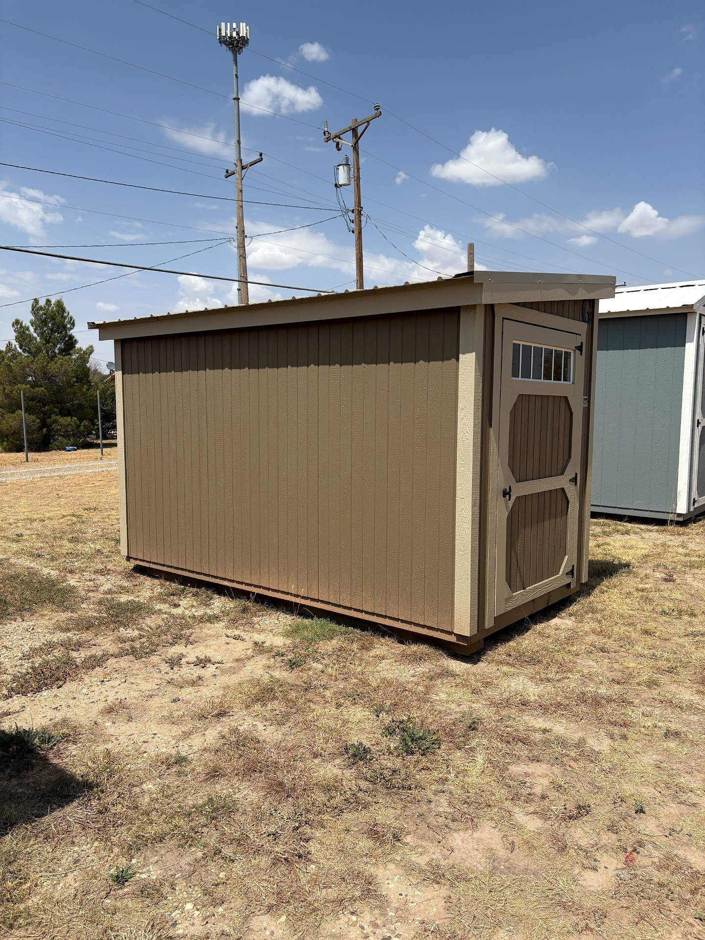6x12 Mini Shed at Graceland Portable Buildings of Lubbock