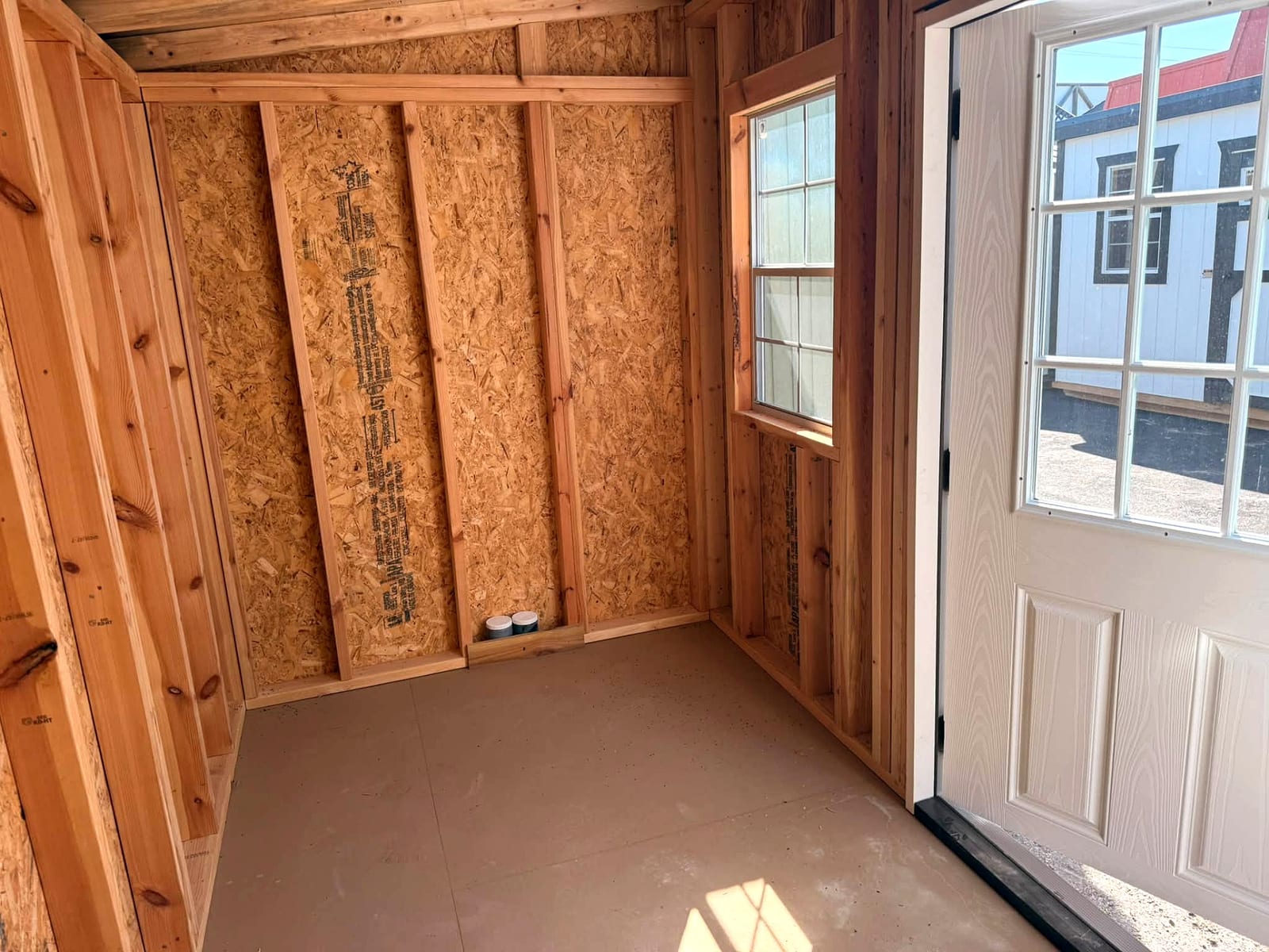 6x12 Mini Shed at Hill  Top Sales