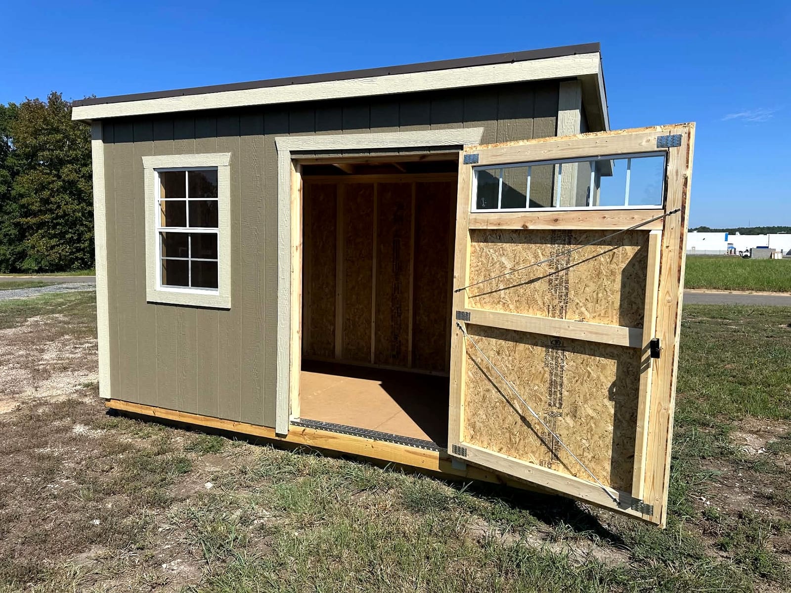 6x12 Mini Shed at Hanke Building Sales