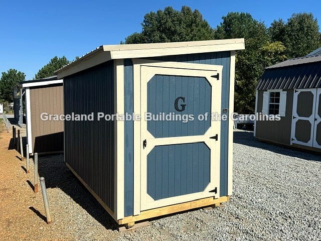 6x12 Mini Shed at Graceland Portable Buildings of the Carolinas / Dixie Motors, LLC