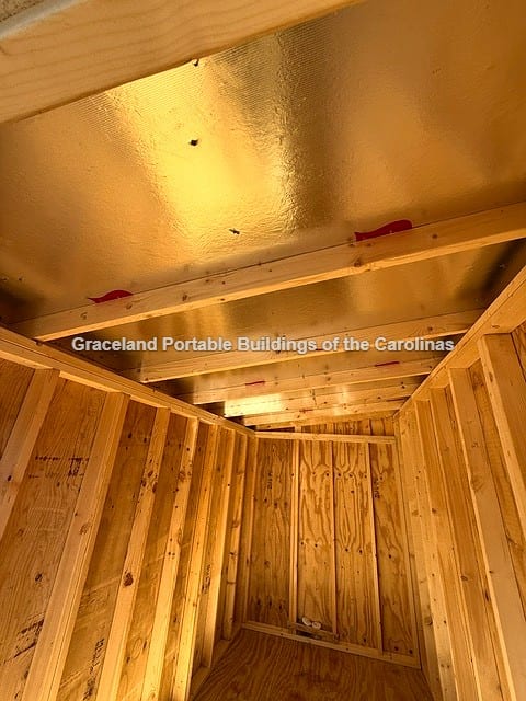 6x12 Mini Shed at Graceland Portable Buildings of the Carolinas / Dixie Motors, LLC