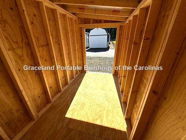 6x12 Mini Shed at Graceland Portable Buildings of the Carolinas / Dixie Motors, LLC