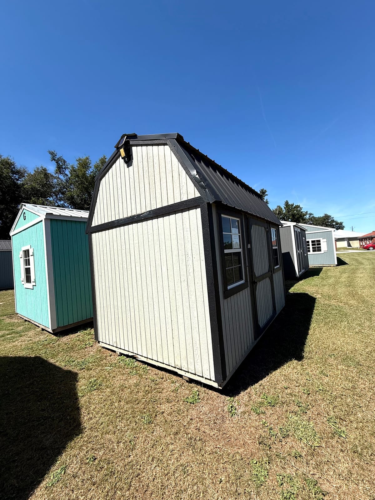 8x12 Side Lofted Barn at Willis Buildings