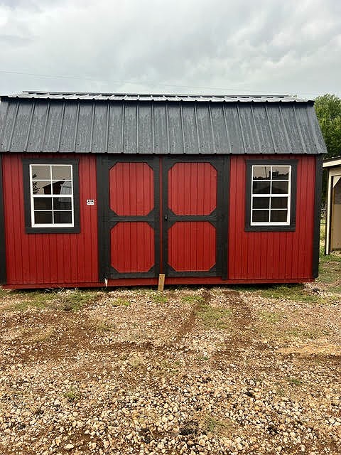 10x16 Side Lofted Barn at 405 Equipment LLC AKA 405 Structures!