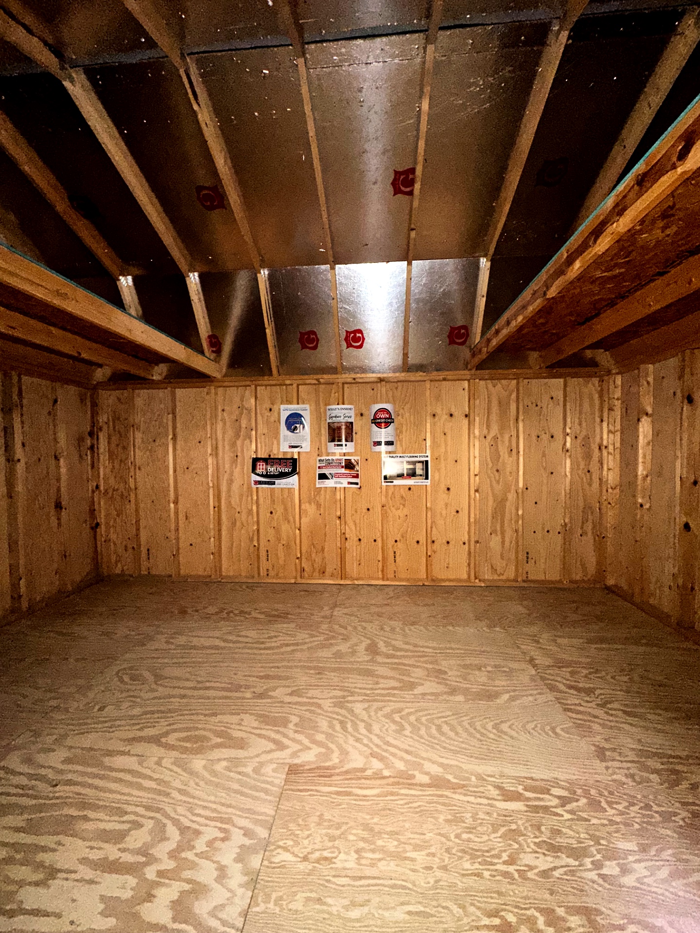 12x16 Side Lofted Barn at G&L Carports & Portable Buildings