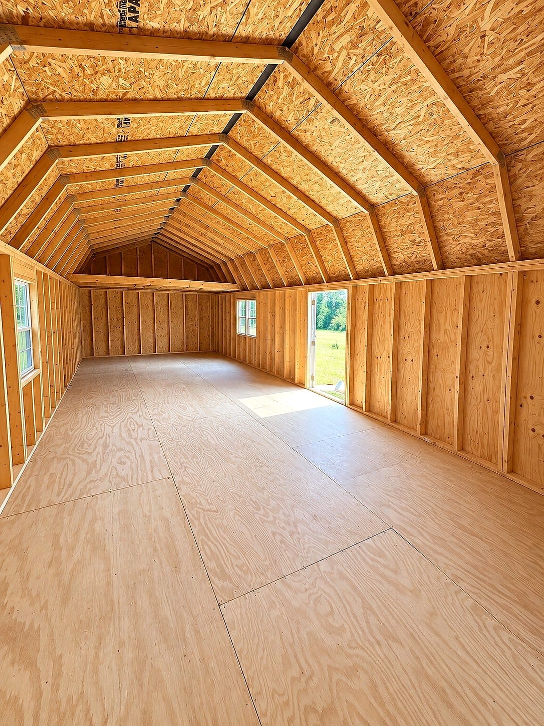 14x40 Side Lofted Barn at G&L Carports & Portable Buildings