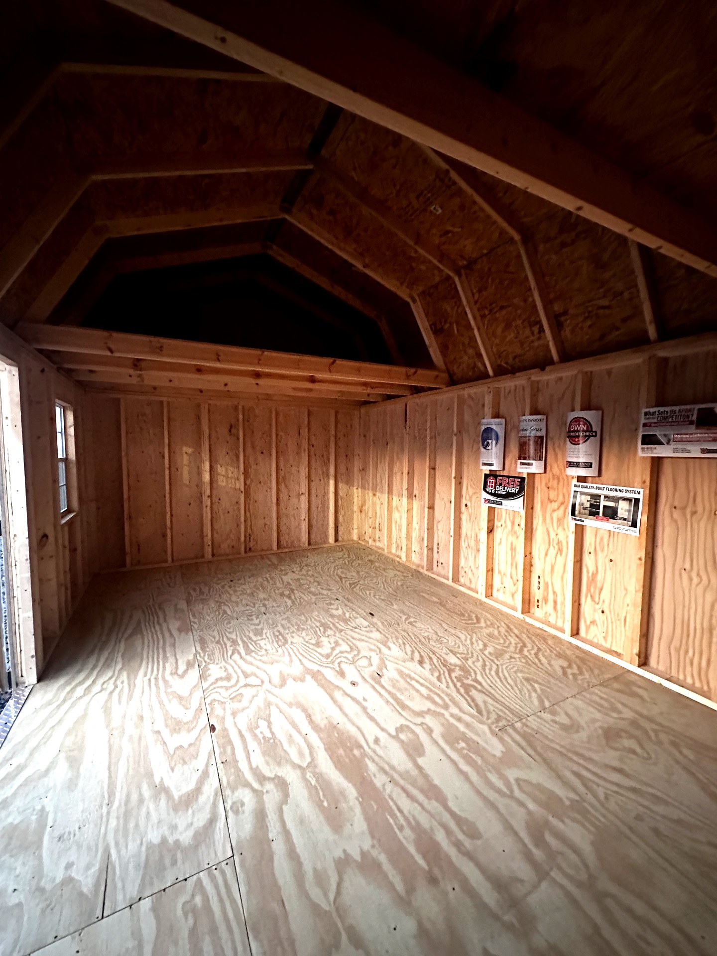 12x20 Side Lofted Barn at G&L Carports & Portable Buildings
