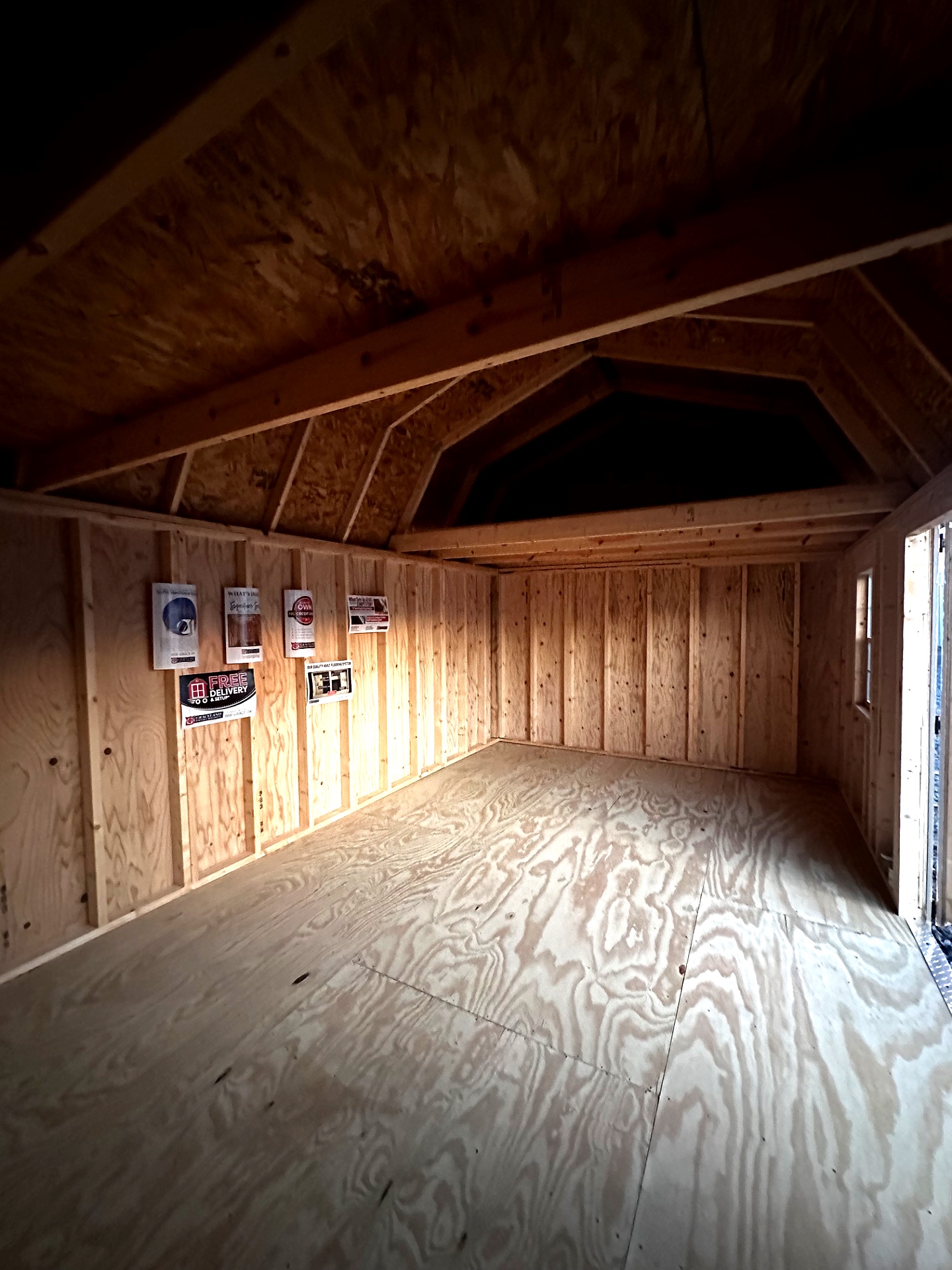 12x20 Side Lofted Barn at G&L Carports & Portable Buildings