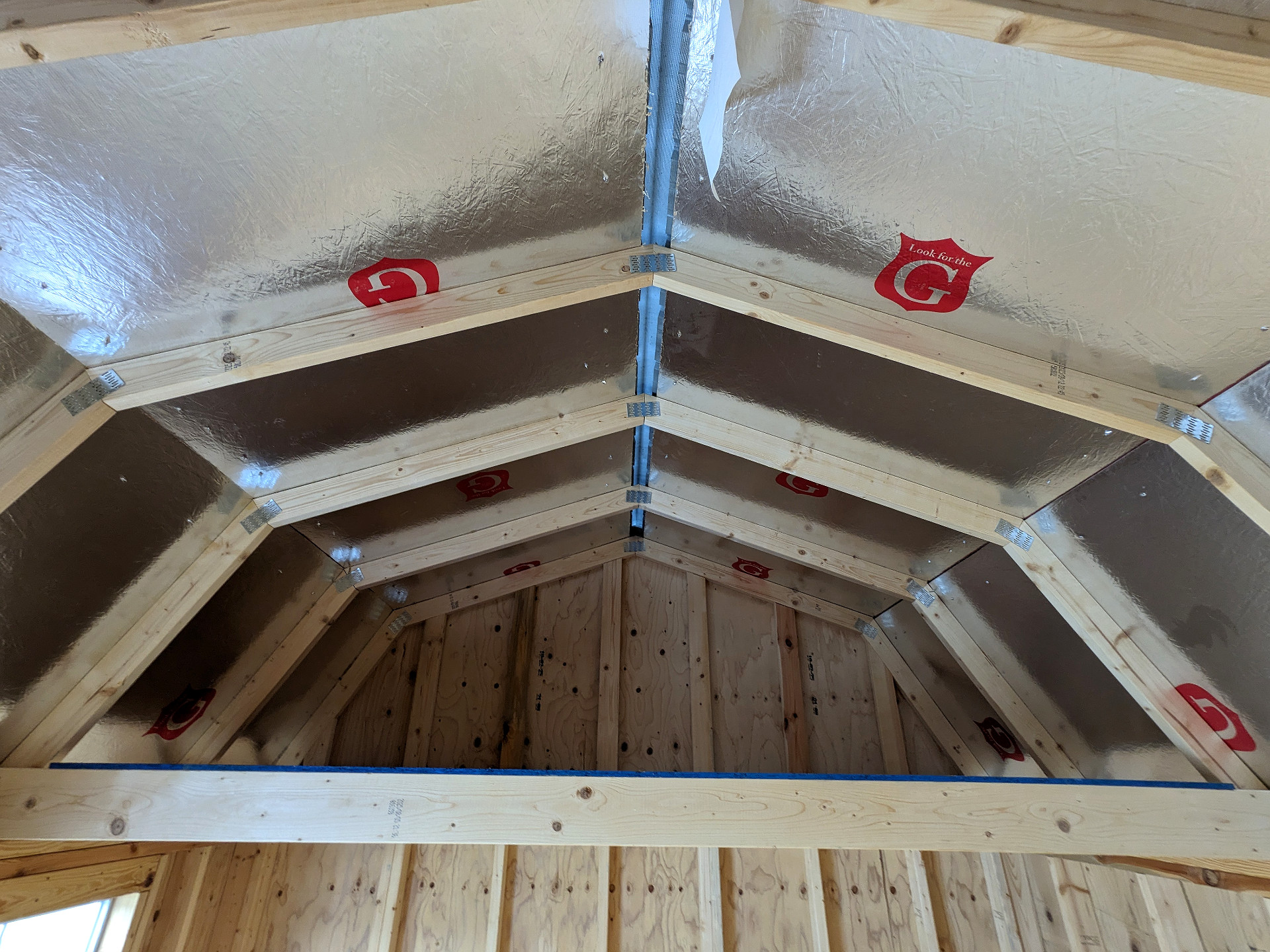 10x16 Side Lofted Barn at Graceland Storage Sheds and Buildings of Kingsland