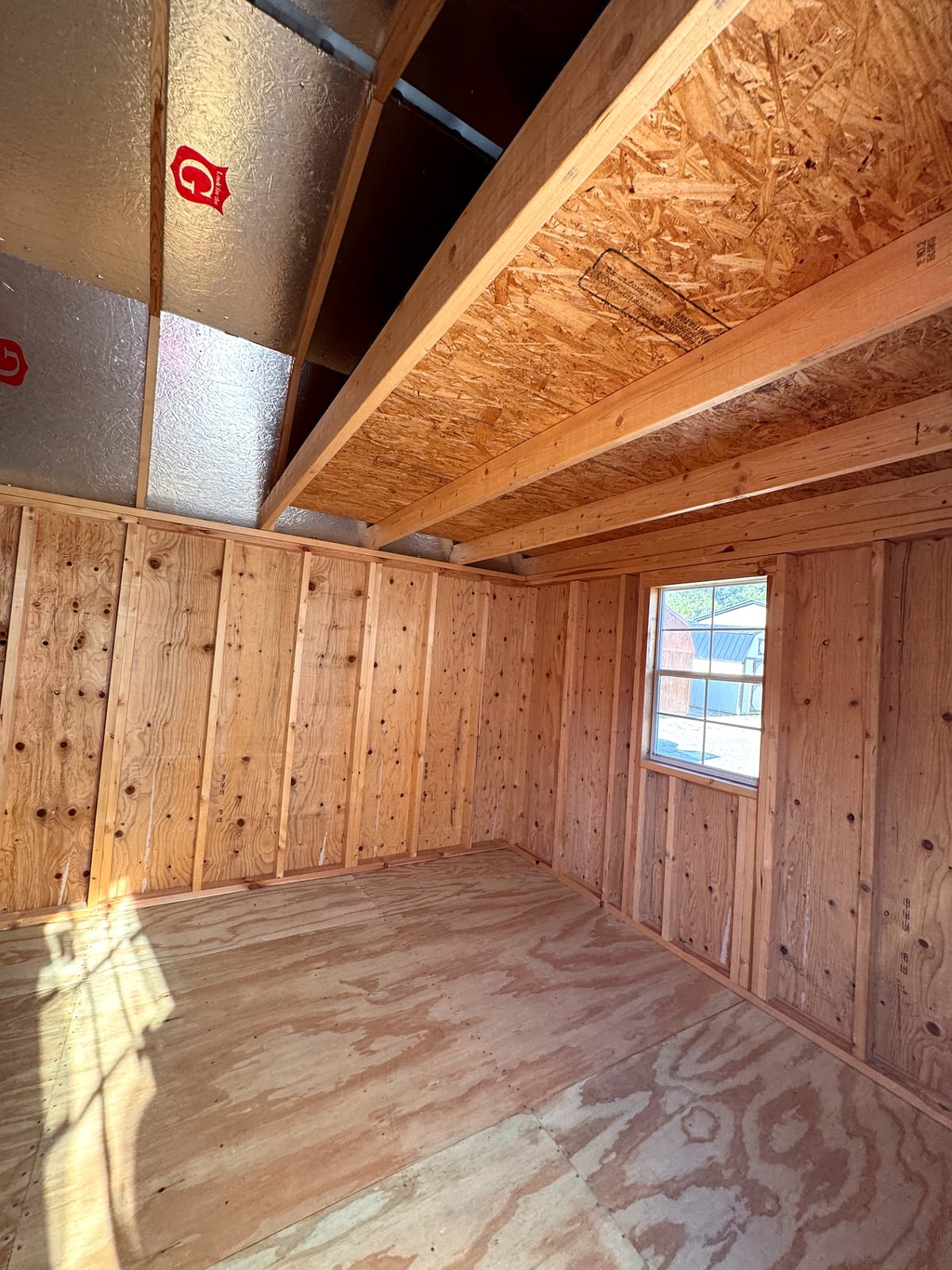 10x20 Side Lofted Barn at Graceland of Cumming