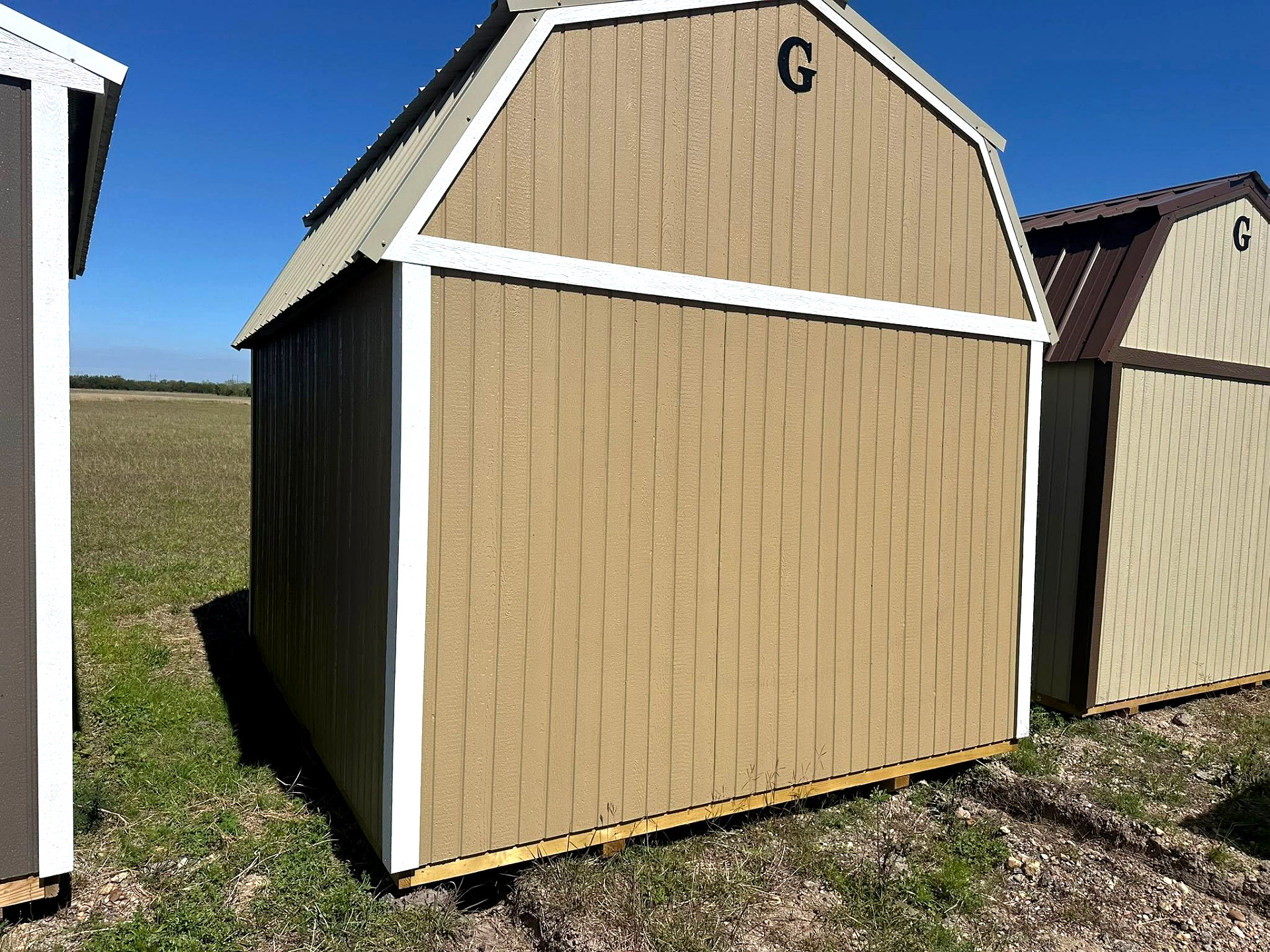 10x12 Side Lofted Barn at Hill  Top Sales