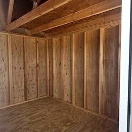 10x12 Side Lofted Barn at Hill  Top Sales