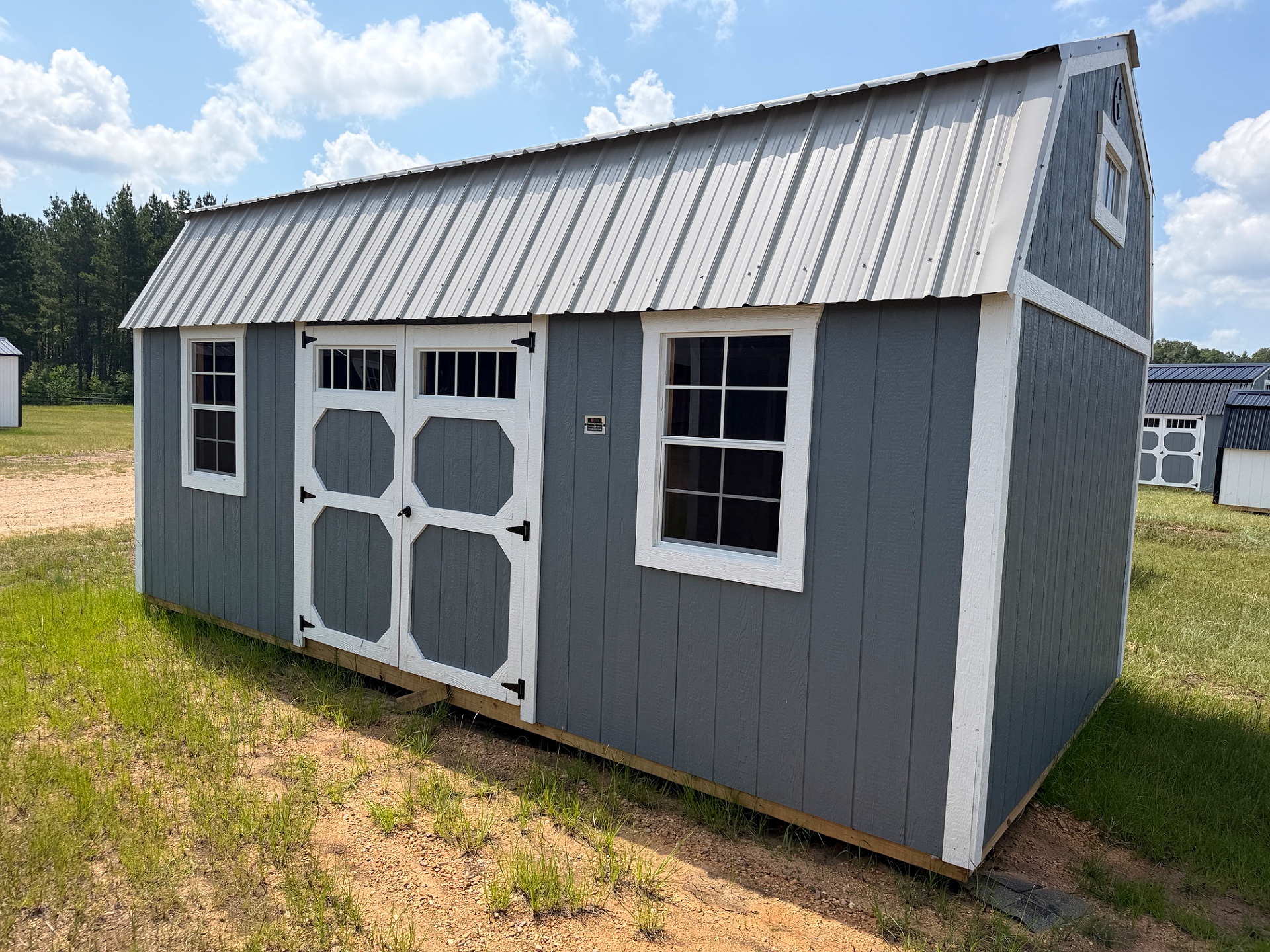 10x20 Side Lofted Barn at Southern Ag Equipment, LLC - Saint Francisville, Louisiana