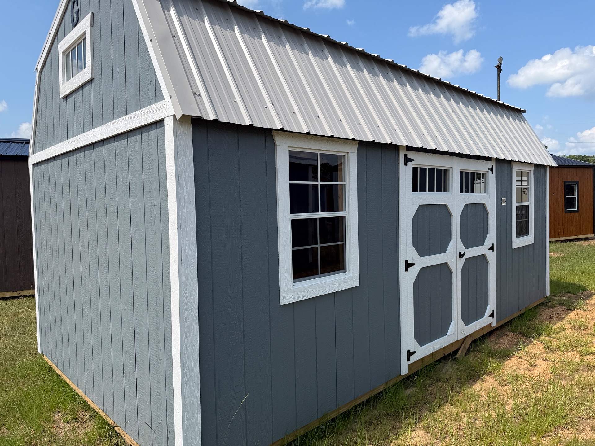 10x20 Side Lofted Barn at Southern Ag Equipment, LLC - Saint Francisville, Louisiana