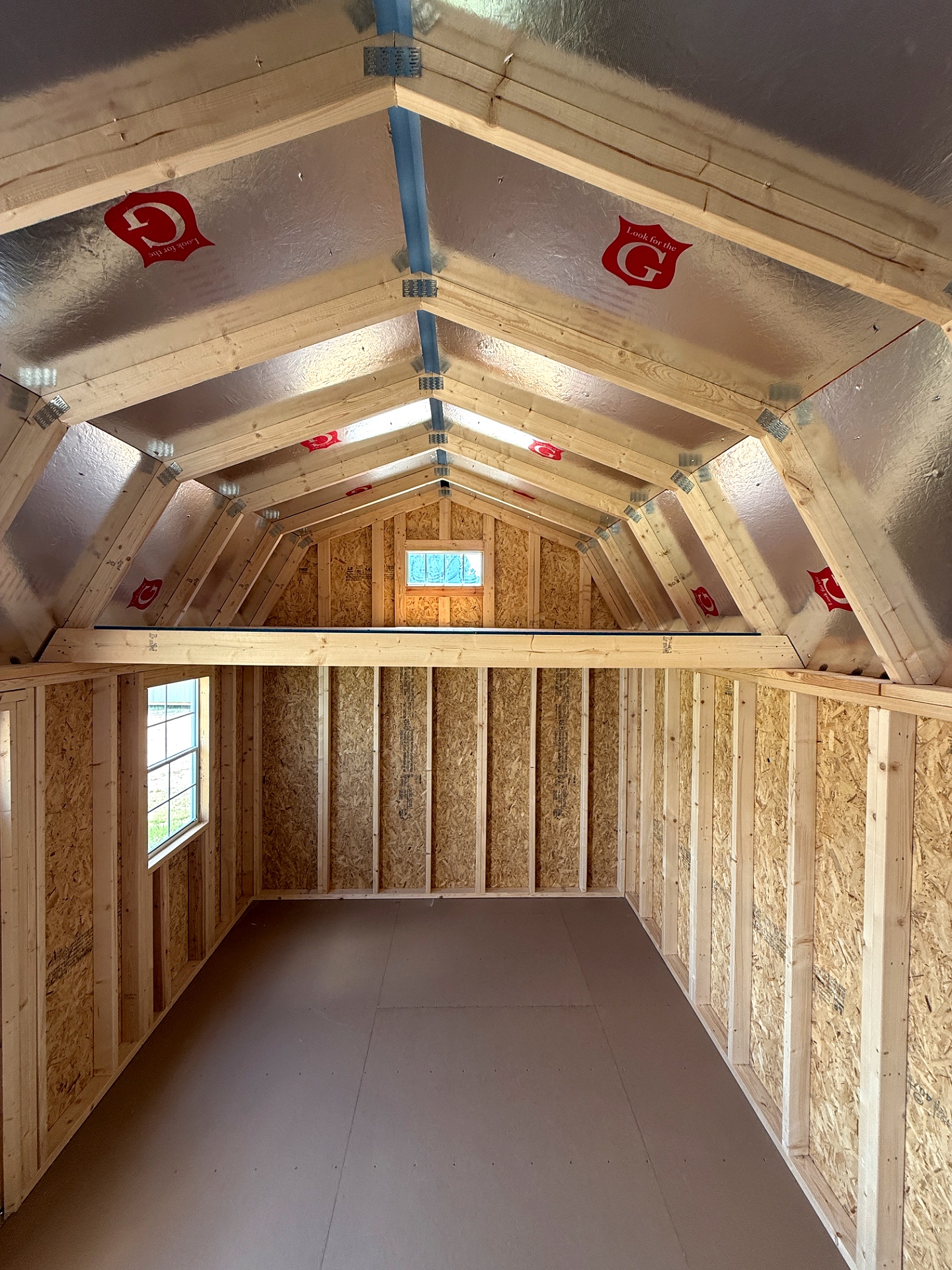 10x20 Side Lofted Barn at Southern Ag Equipment, LLC - Saint Francisville, Louisiana