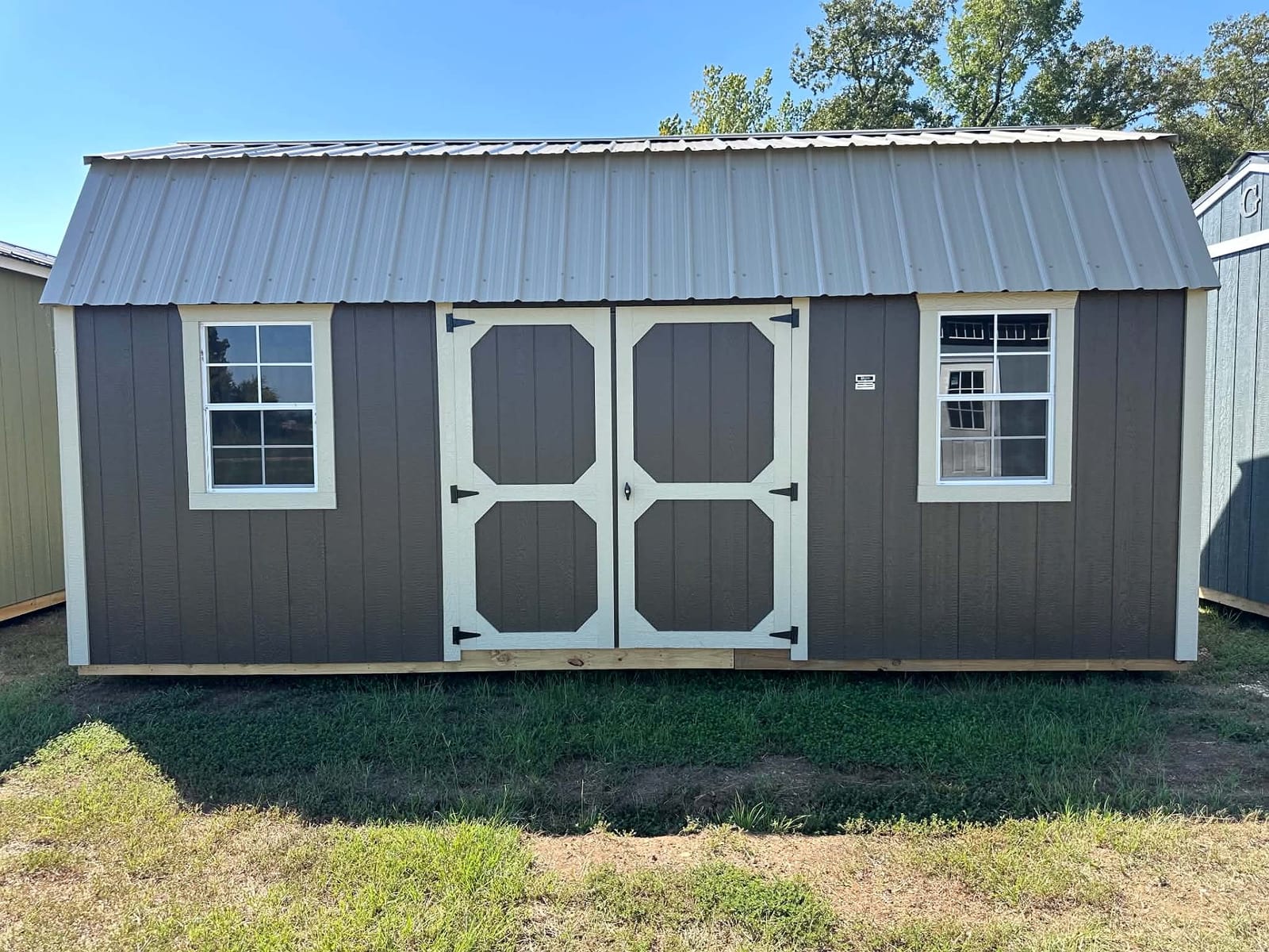 10x20 Side Lofted Barn at Hanke Building Sales