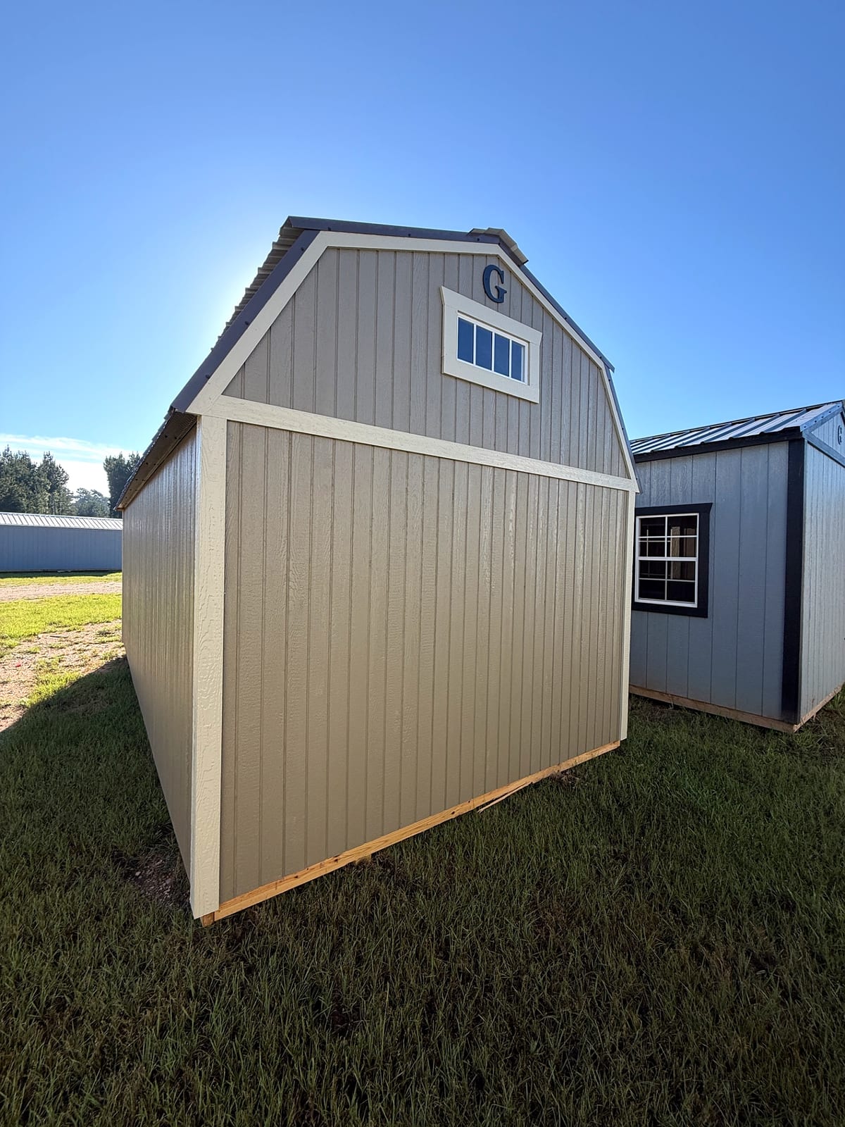 10x20 Side Lofted Barn at Southern Ag Equipment, LLC - Saint Francisville, Louisiana