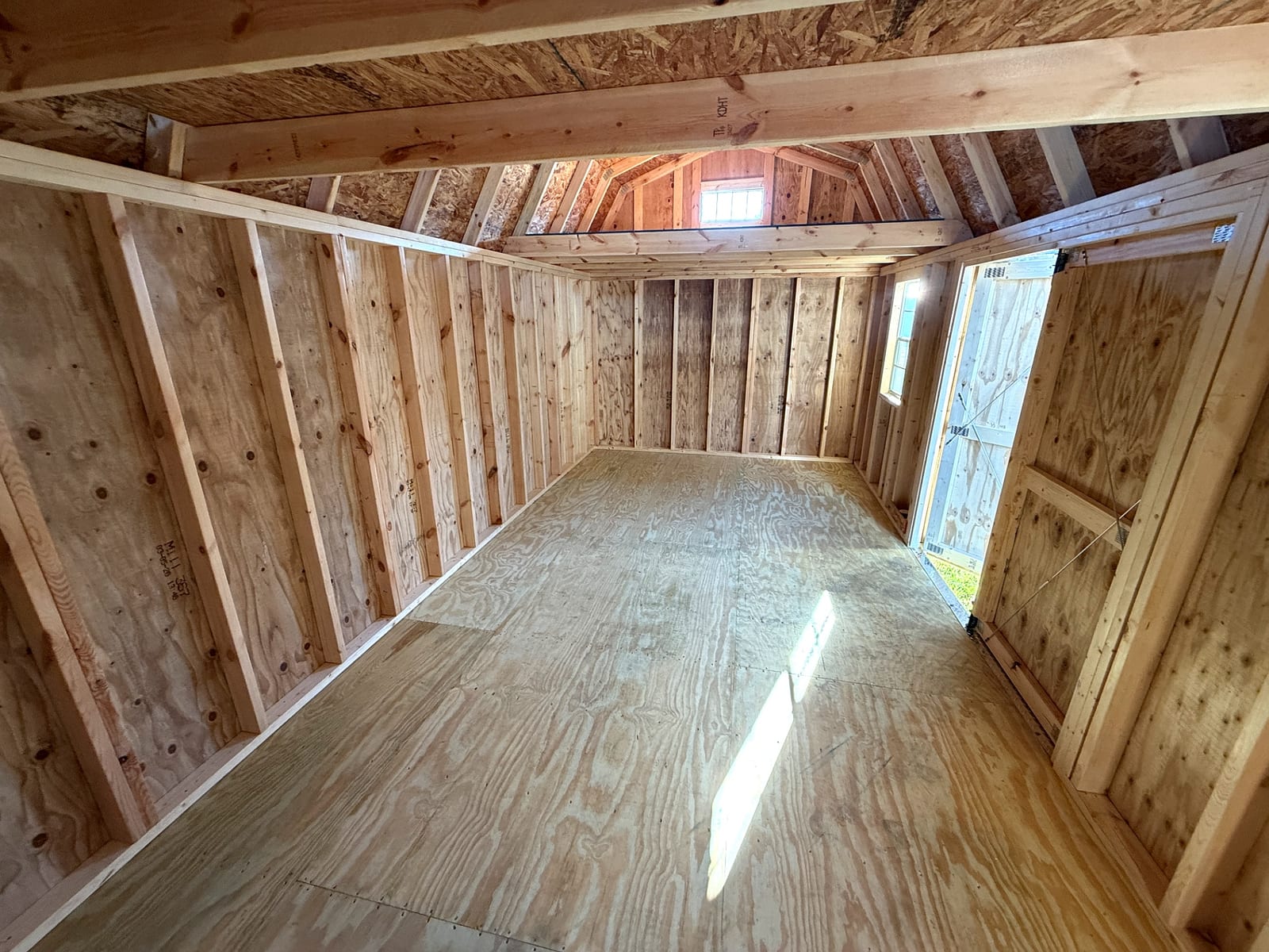 10x20 Side Lofted Barn at Southern Ag Equipment, LLC - Saint Francisville, Louisiana