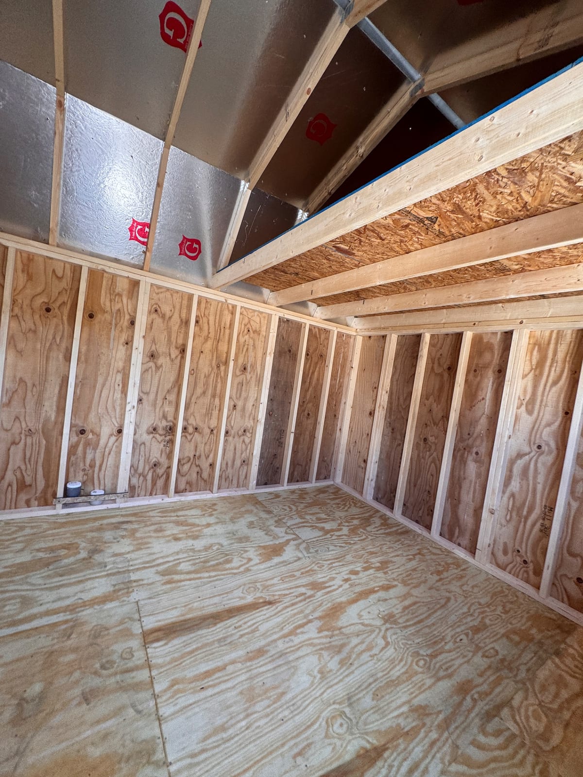 10x20 Side Lofted Barn at Graceland of Cumming