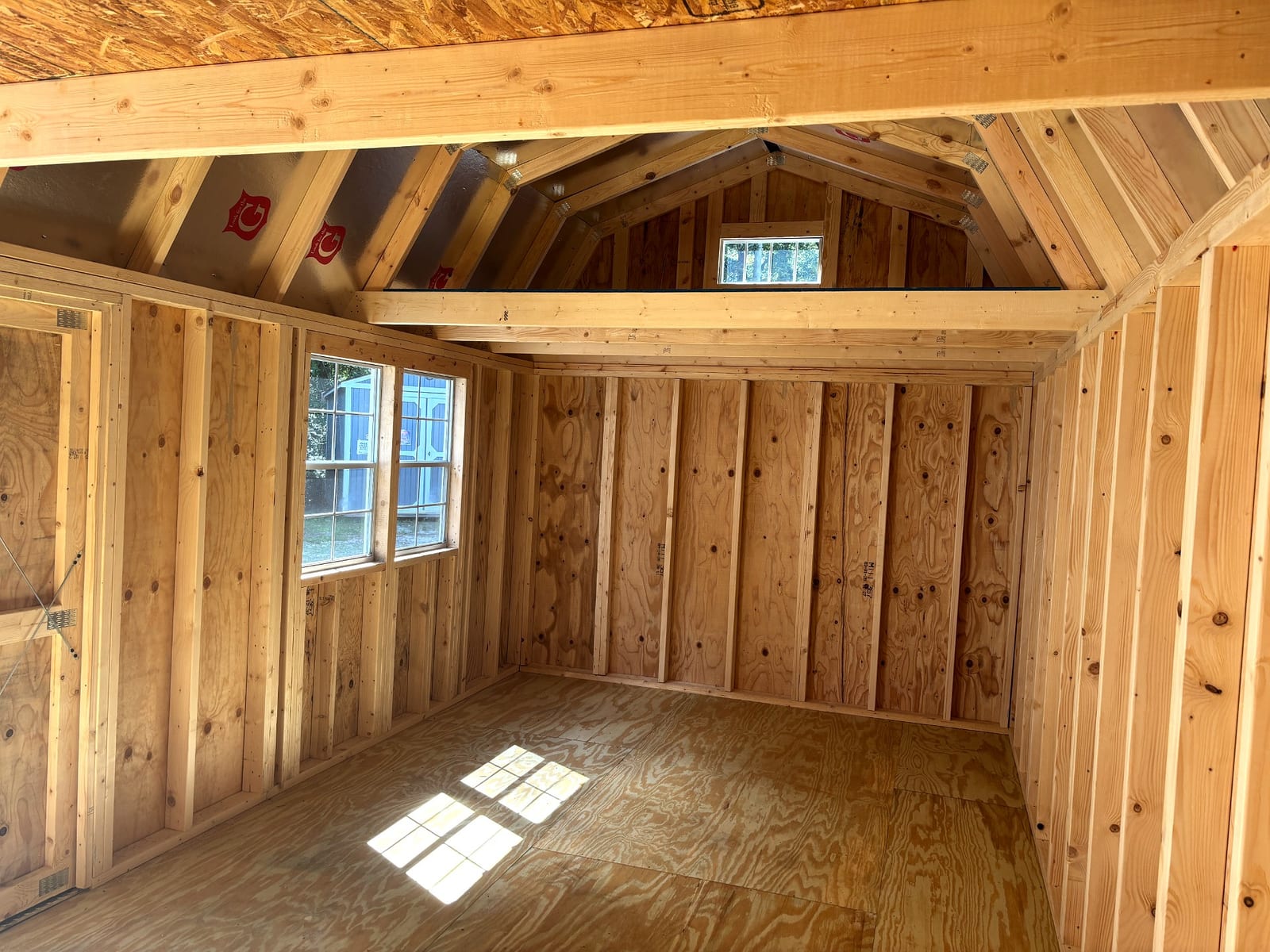 10x20 Side Lofted Barn at Portable Buildings of Ravenel