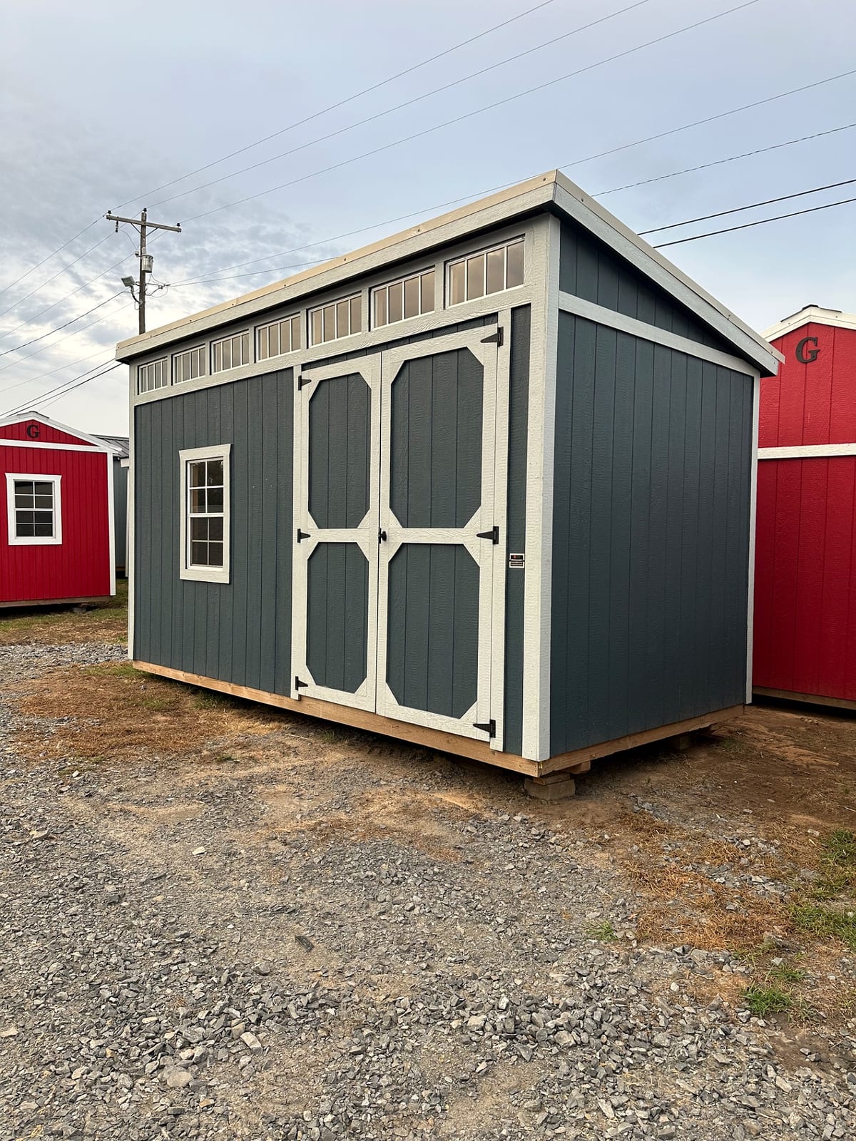 8x16 Urban Shed at G&L Carports & Portable Buildings