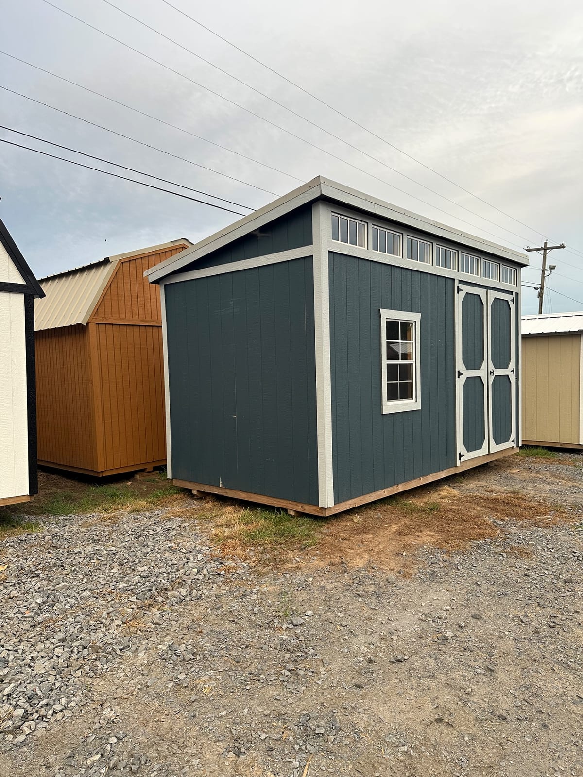 8x16 Urban Shed at G&L Carports & Portable Buildings