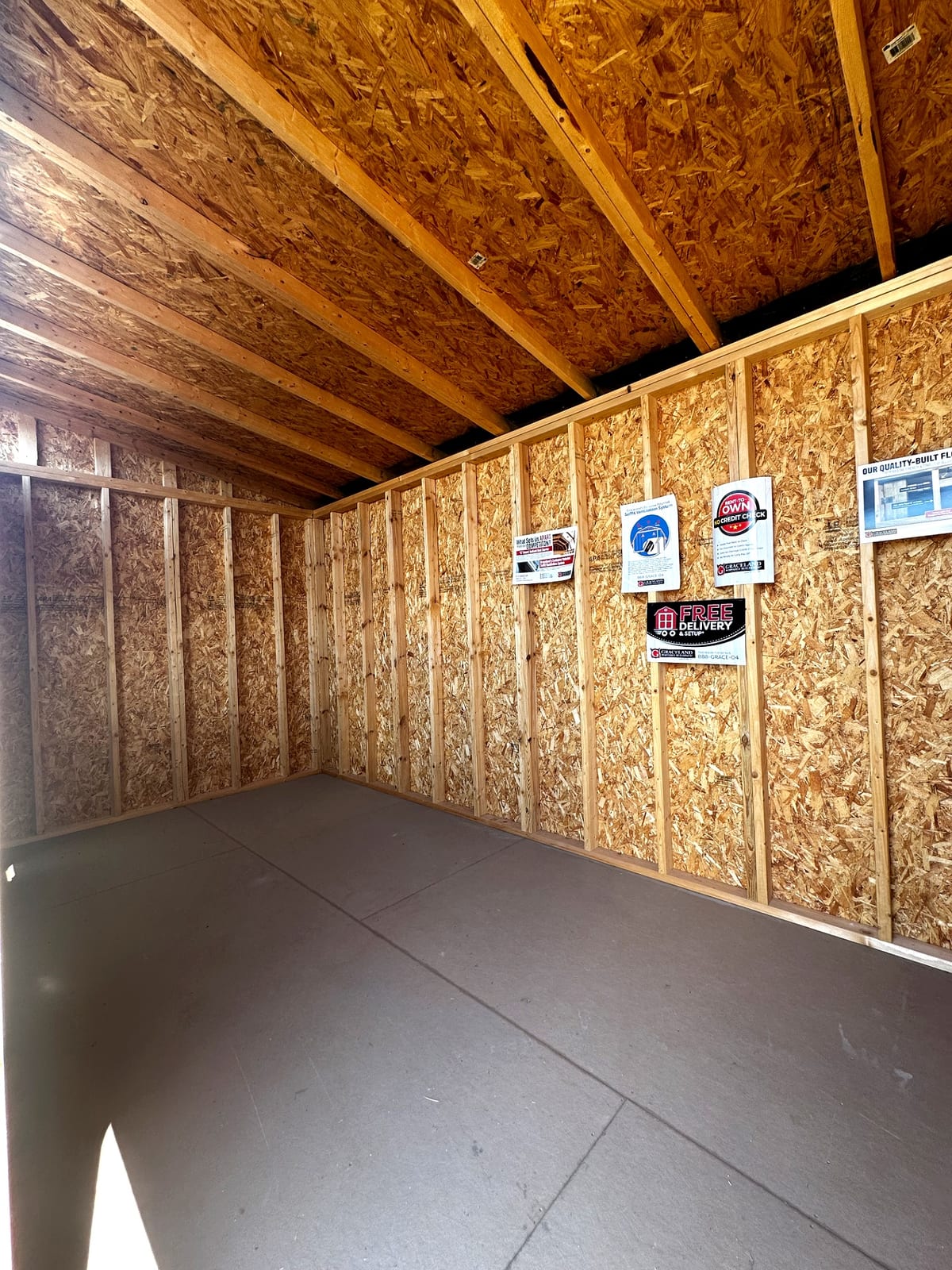 8x16 Urban Shed at G&L Carports & Portable Buildings
