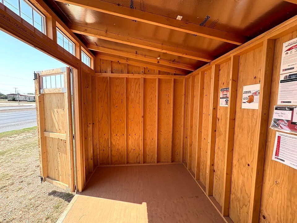 8x12 Urban Shed at Graceland Portable Buildings of Lubbock
